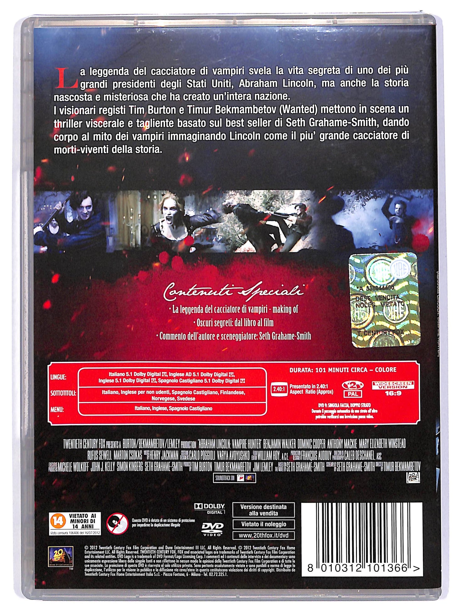 EBOND La Leggenda del Cacciatore di Vampiri DVD DB758651