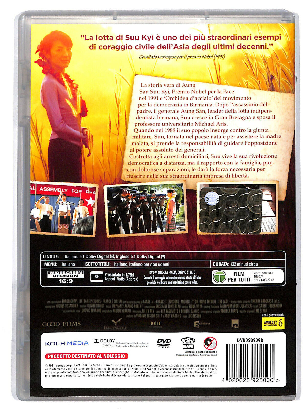 EBOND The Lady - L'amore Per La Liberta' NOLEGGIO DVD DB758923