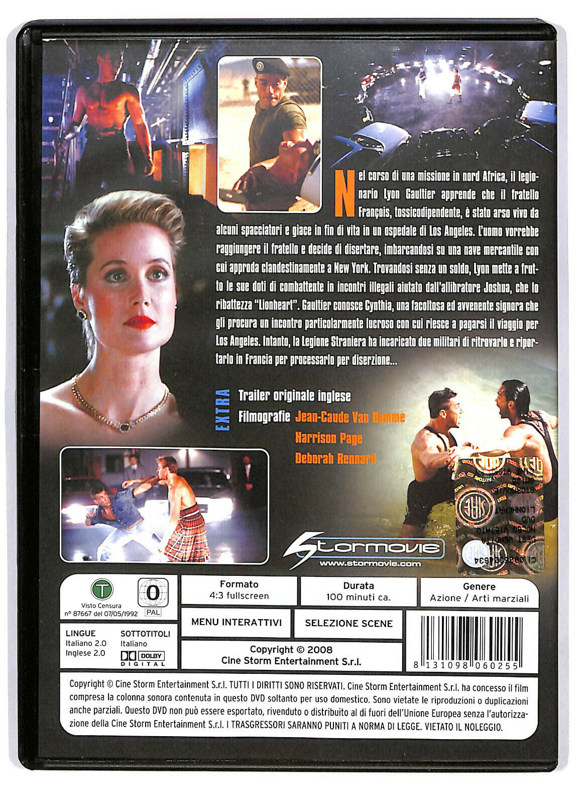 EBOND Lionheart - Scommessa Vincente DVD DB758933