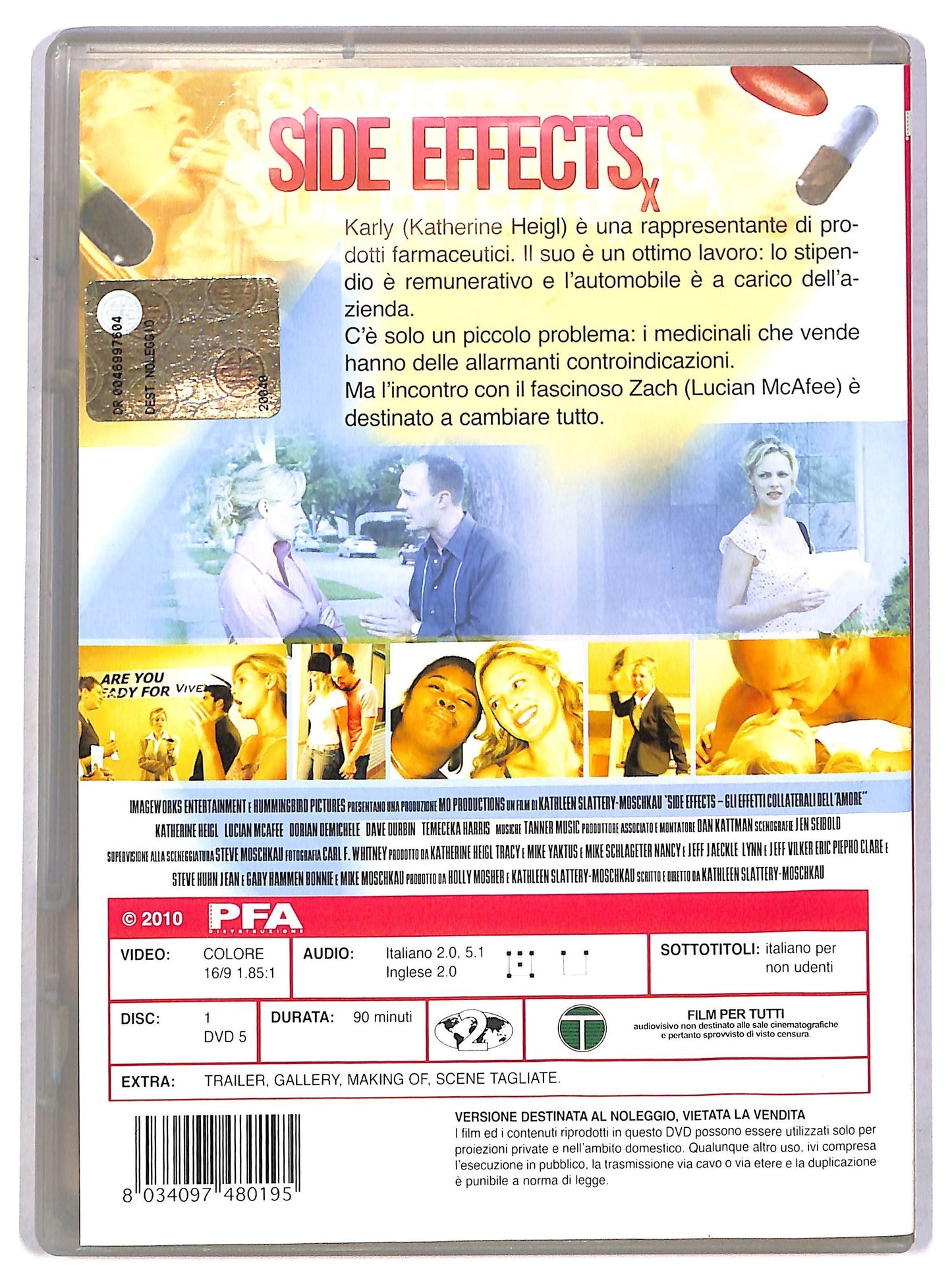 EBOND Side Effects - Gli effetti collaterali dell'amore NOLEGGIO DVD DB759135