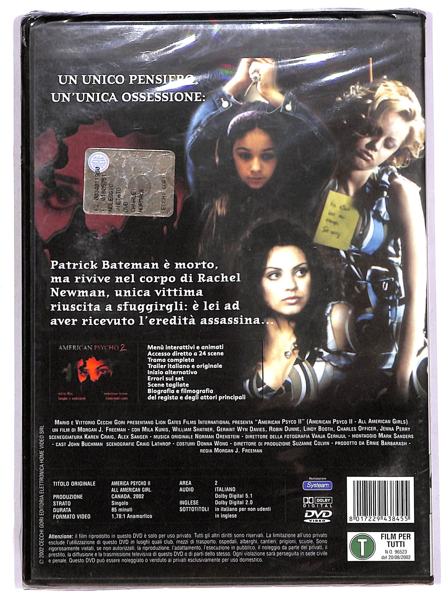 EBOND American Psycho II NOLEGGIO DVD DB759147