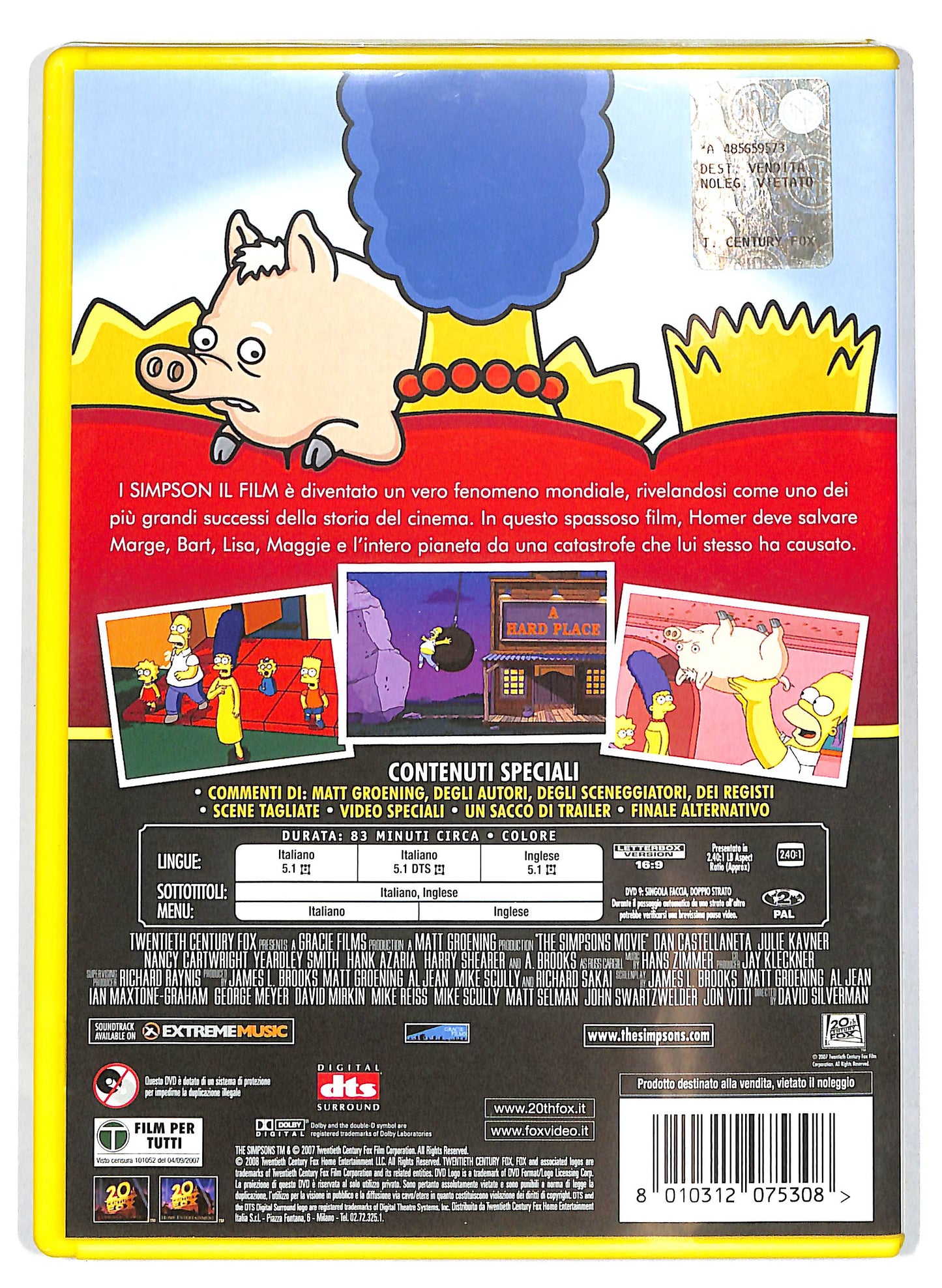 EBOND i simpson - il film NOLEGGIO DVD DB759165