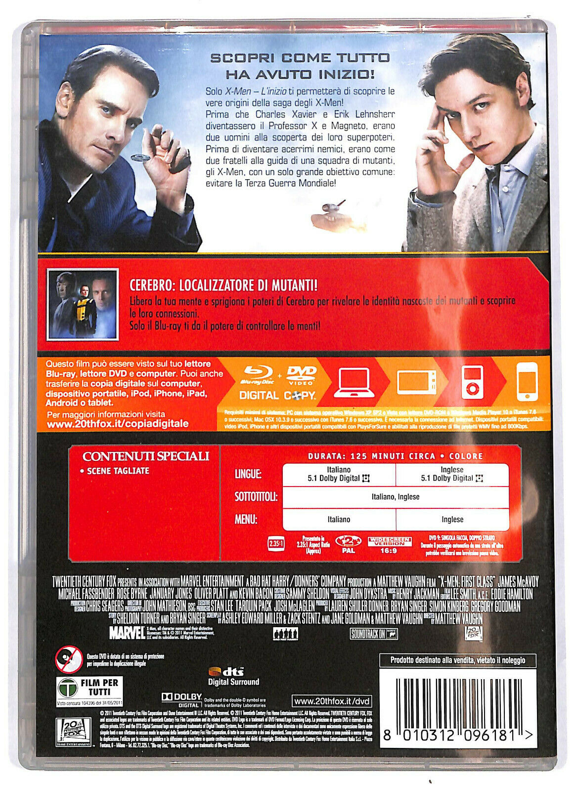EBOND X-men L'inizio NOLEGGIO DVD DB759242