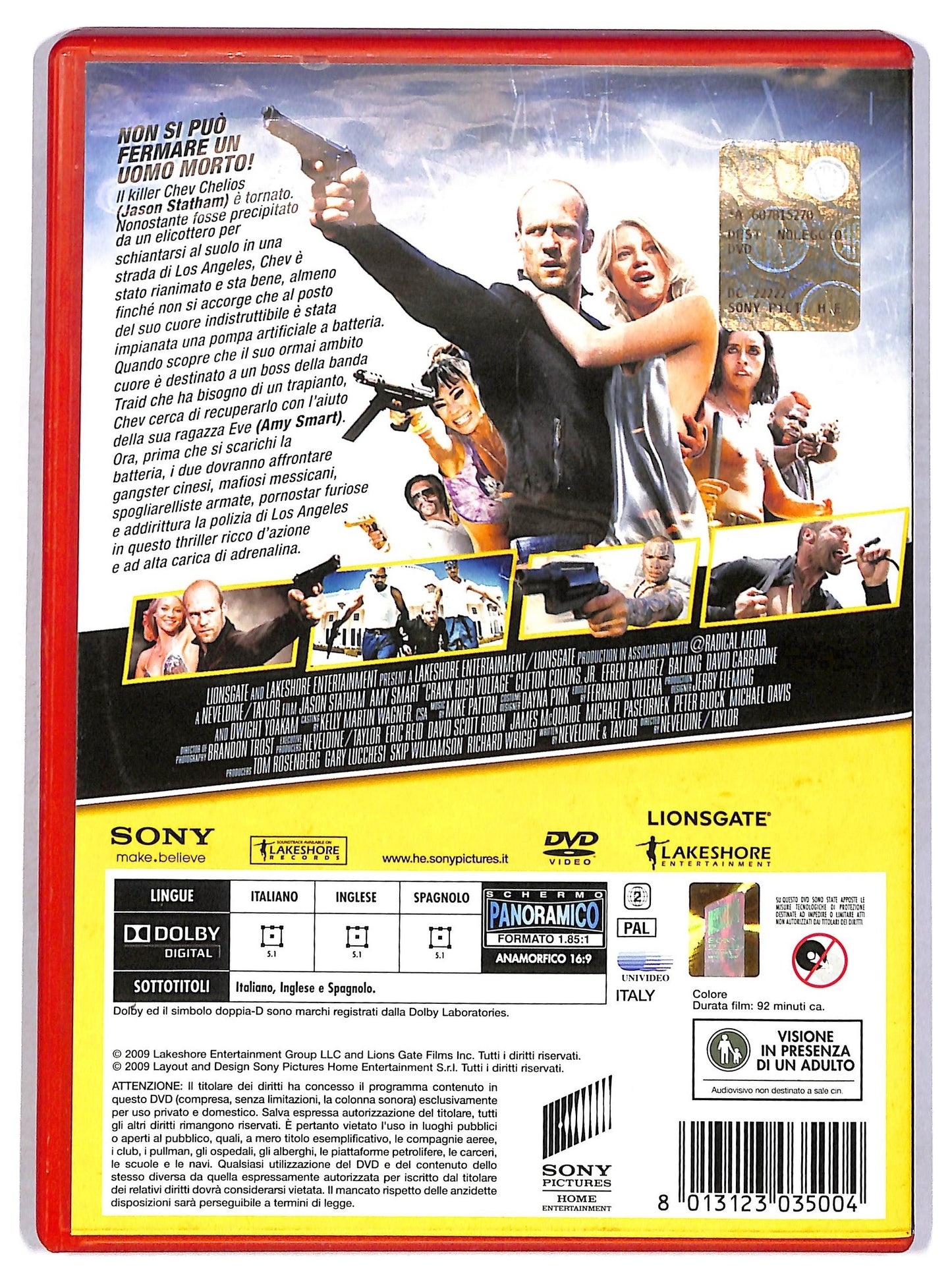 EBOND Crank: High Voltage NOLEGGIO DVD DB759265