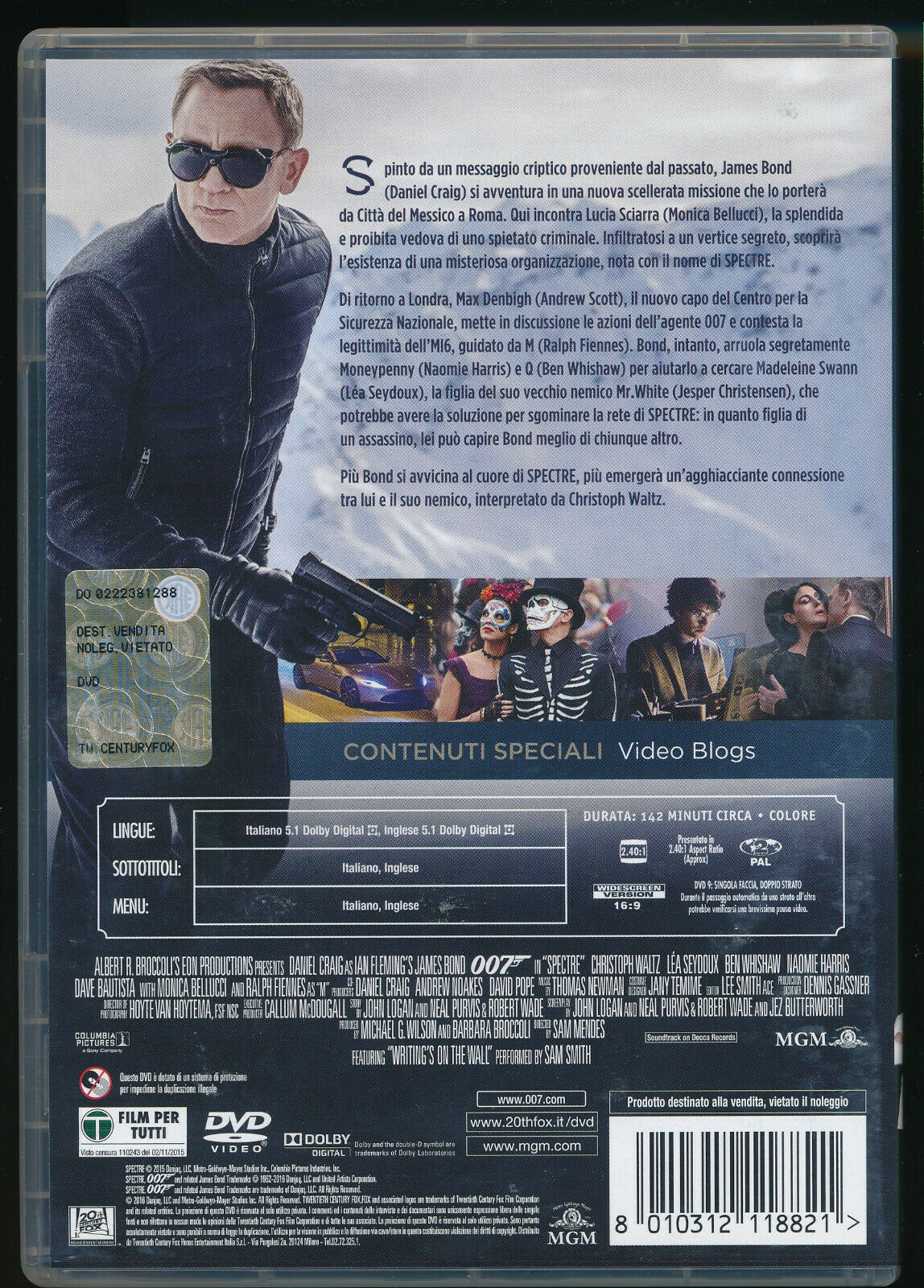 EBOND Spectre DVD DB759329