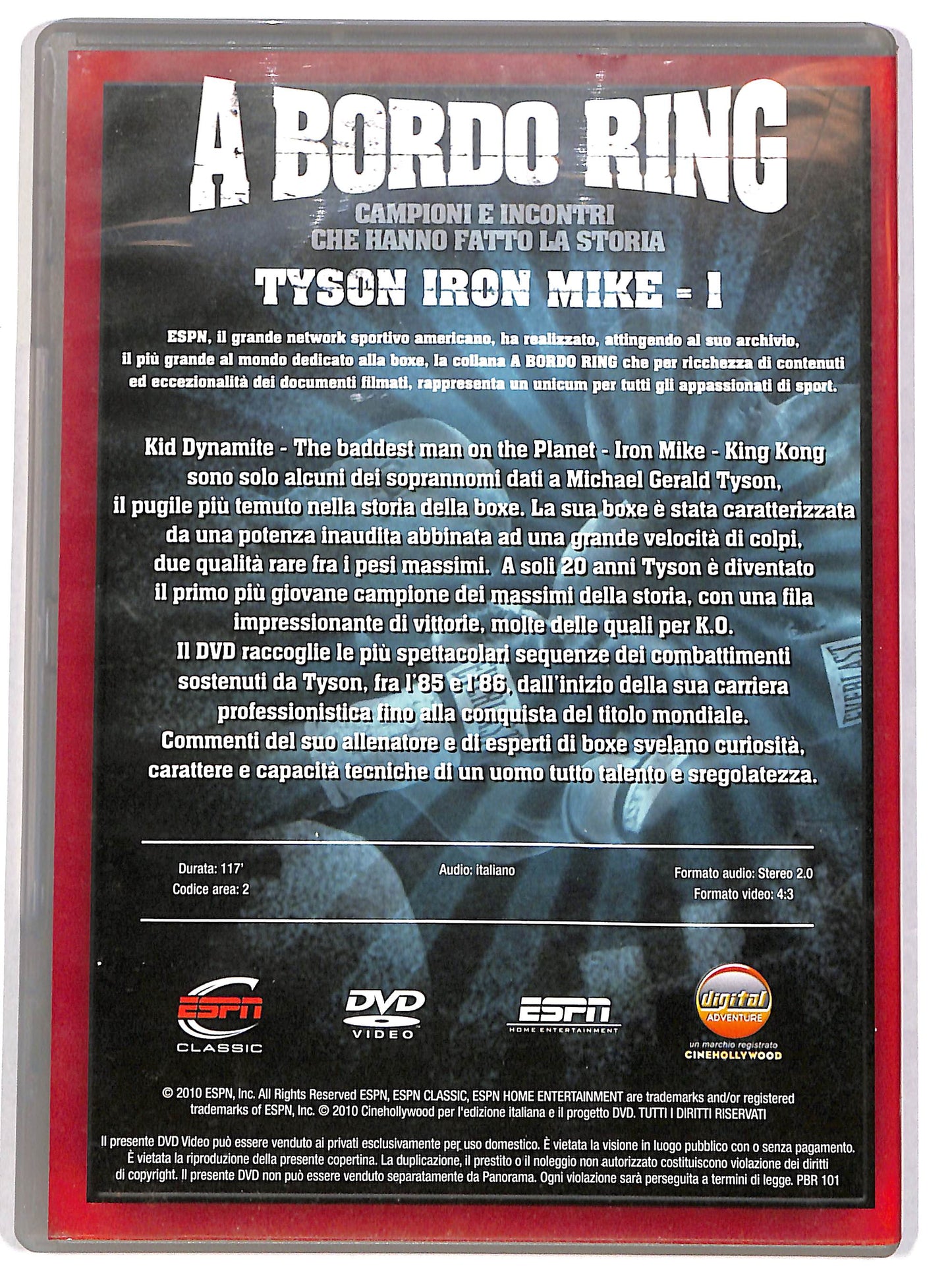 EBOND A bordo ring - Tyson Iron Mike Parte 1 EDITORIALE DVD DB759345
