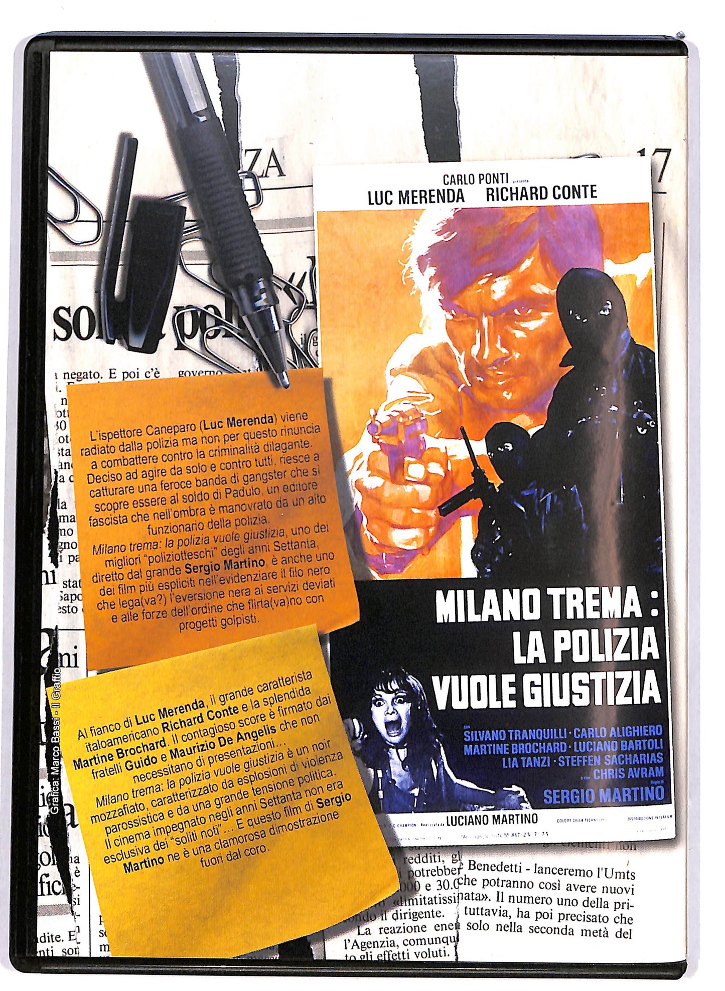 EBOND Milano Odia La Polizia - Milano Trema EDITORIALE (2 dischi) DVD DB759612