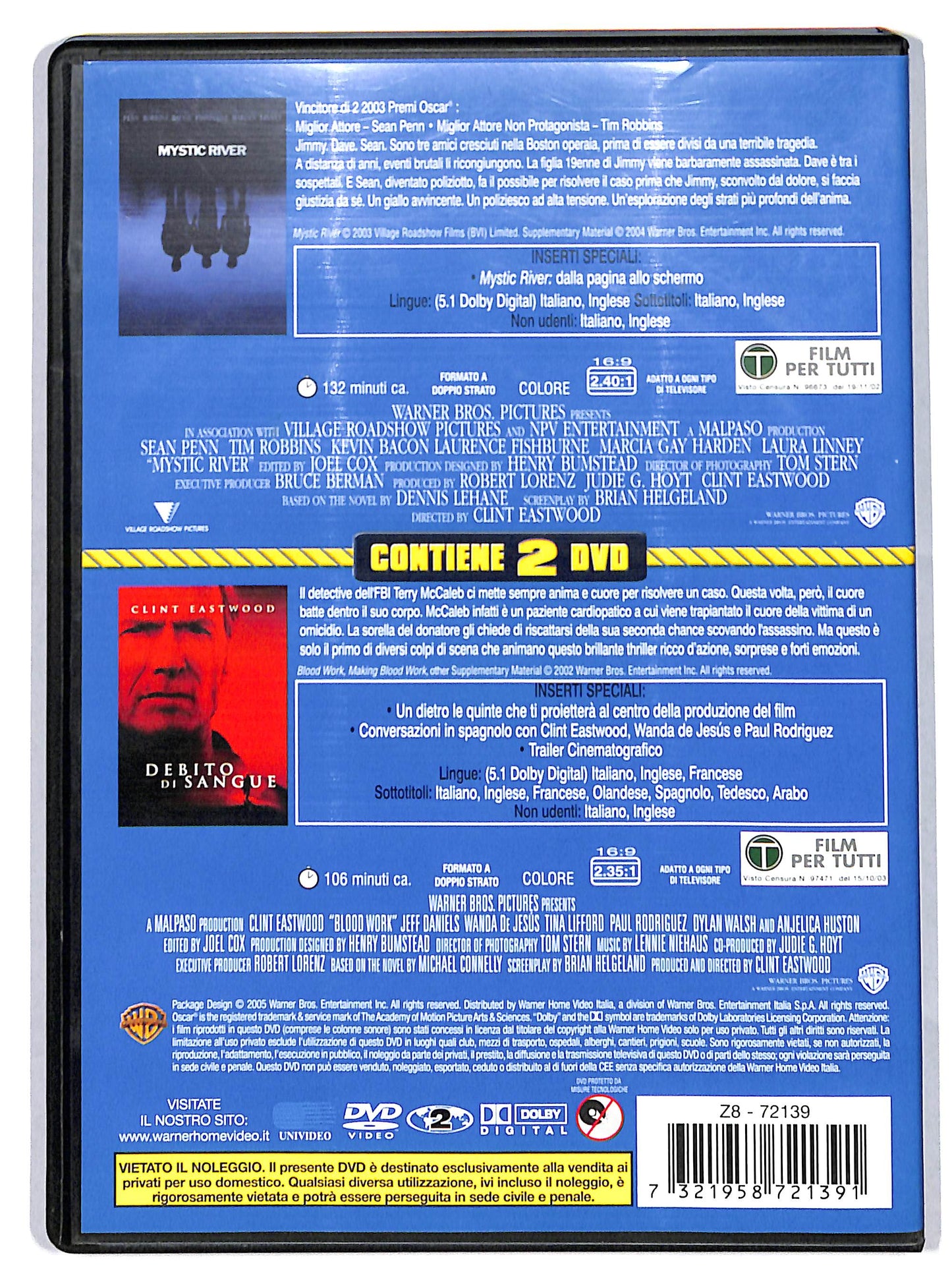EBOND Mystic River + Debito di sangue (2) DVD DB759641