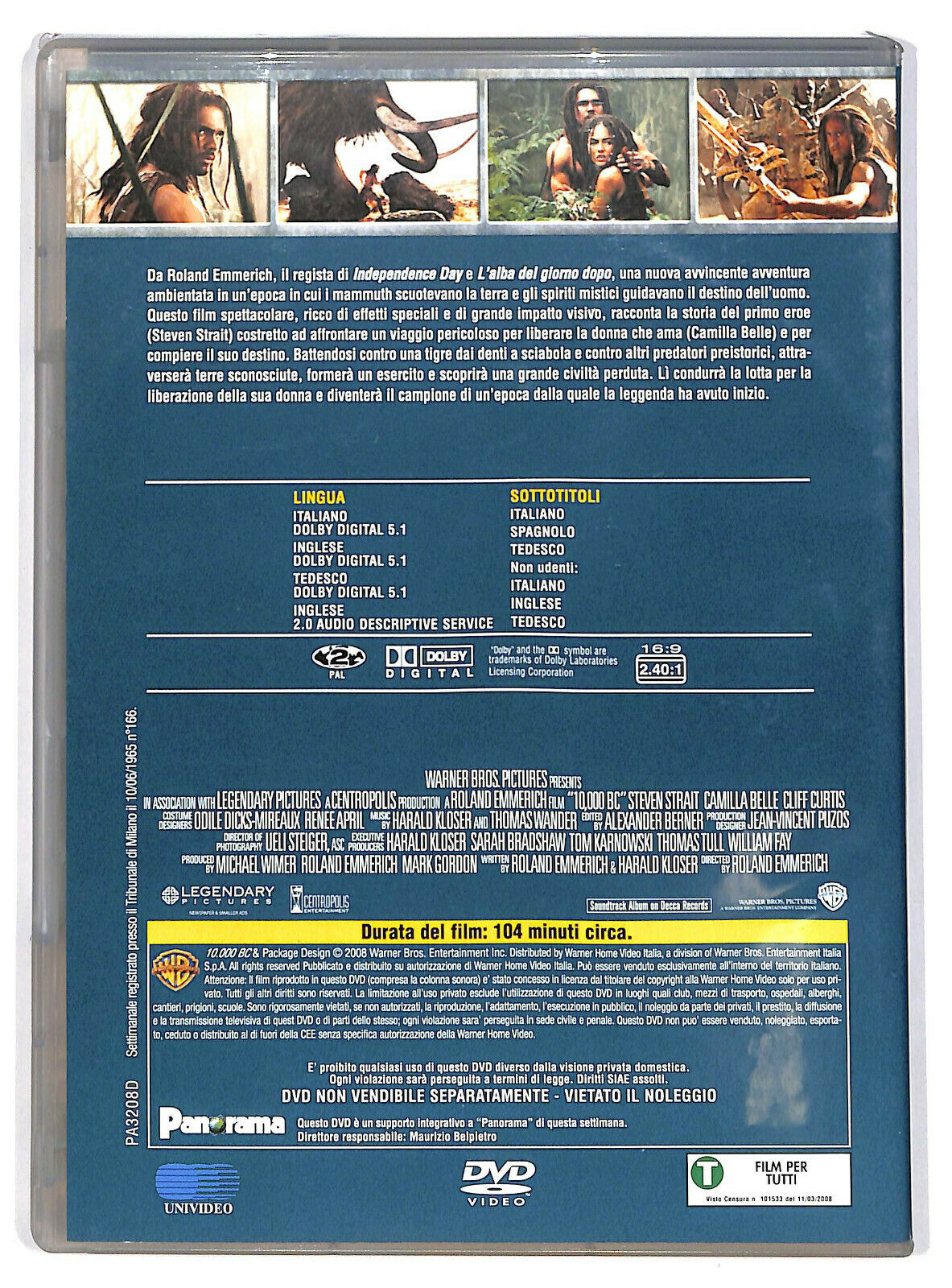 EBOND 10.000 Ac Editoriale DVD DB759805