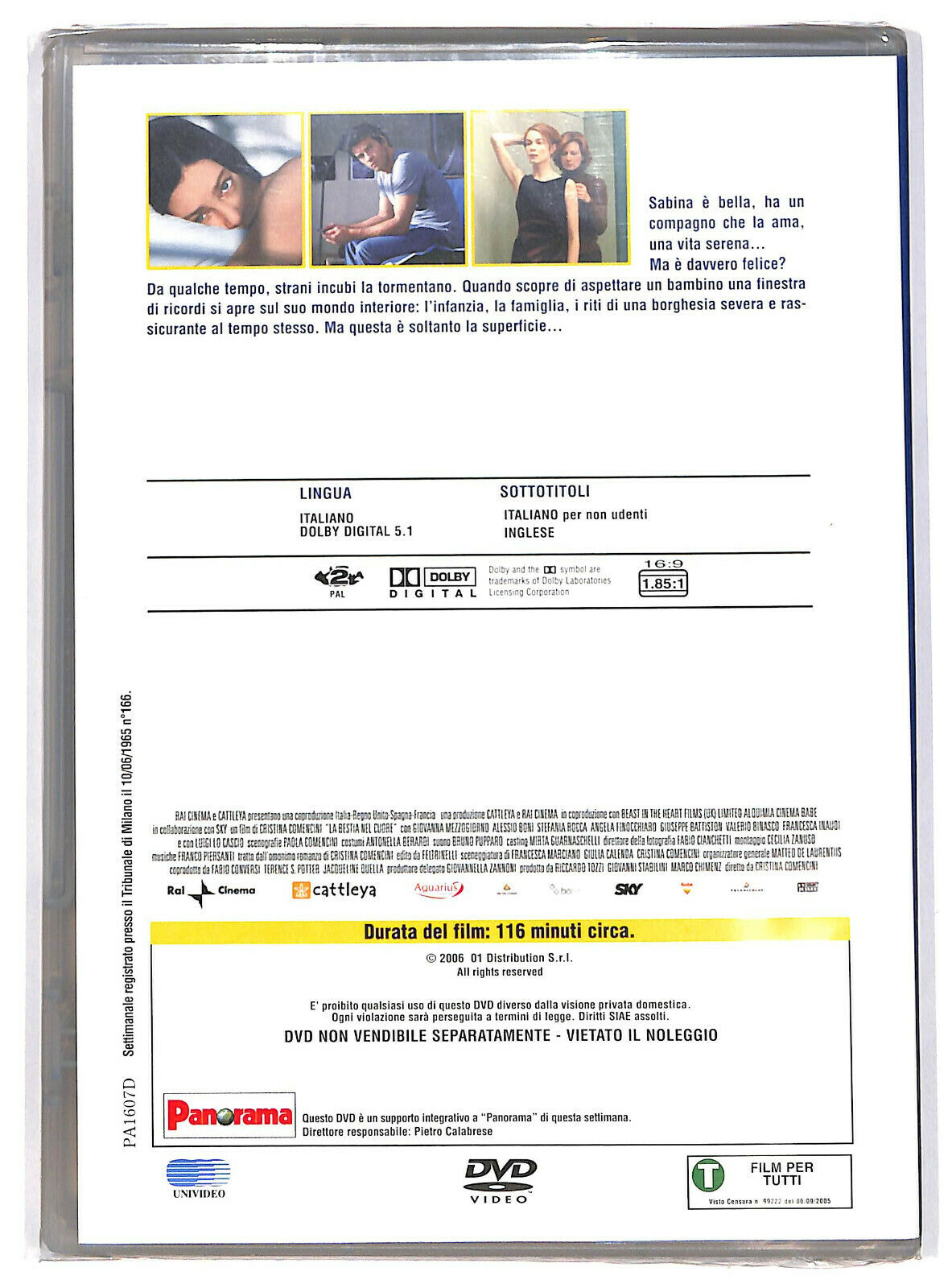 EBOND La Bestia Nel Cuore  Editoriale DVD DB759827