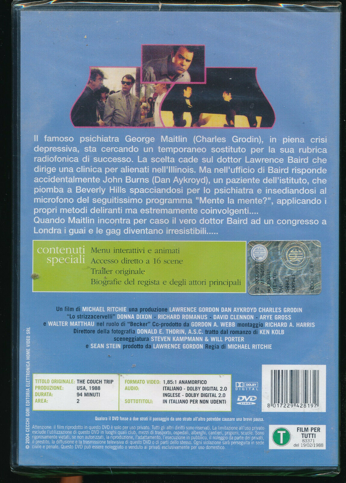 EBOND Lo Strizzacervelli DVD DB760101