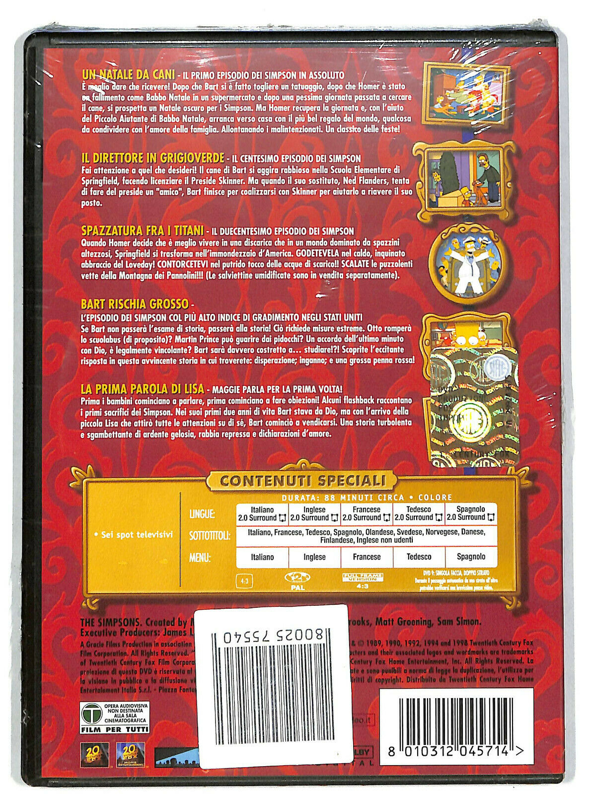 EBOND I Simpson - Greatest Hits Le Pietre Miliari DVD DB760106