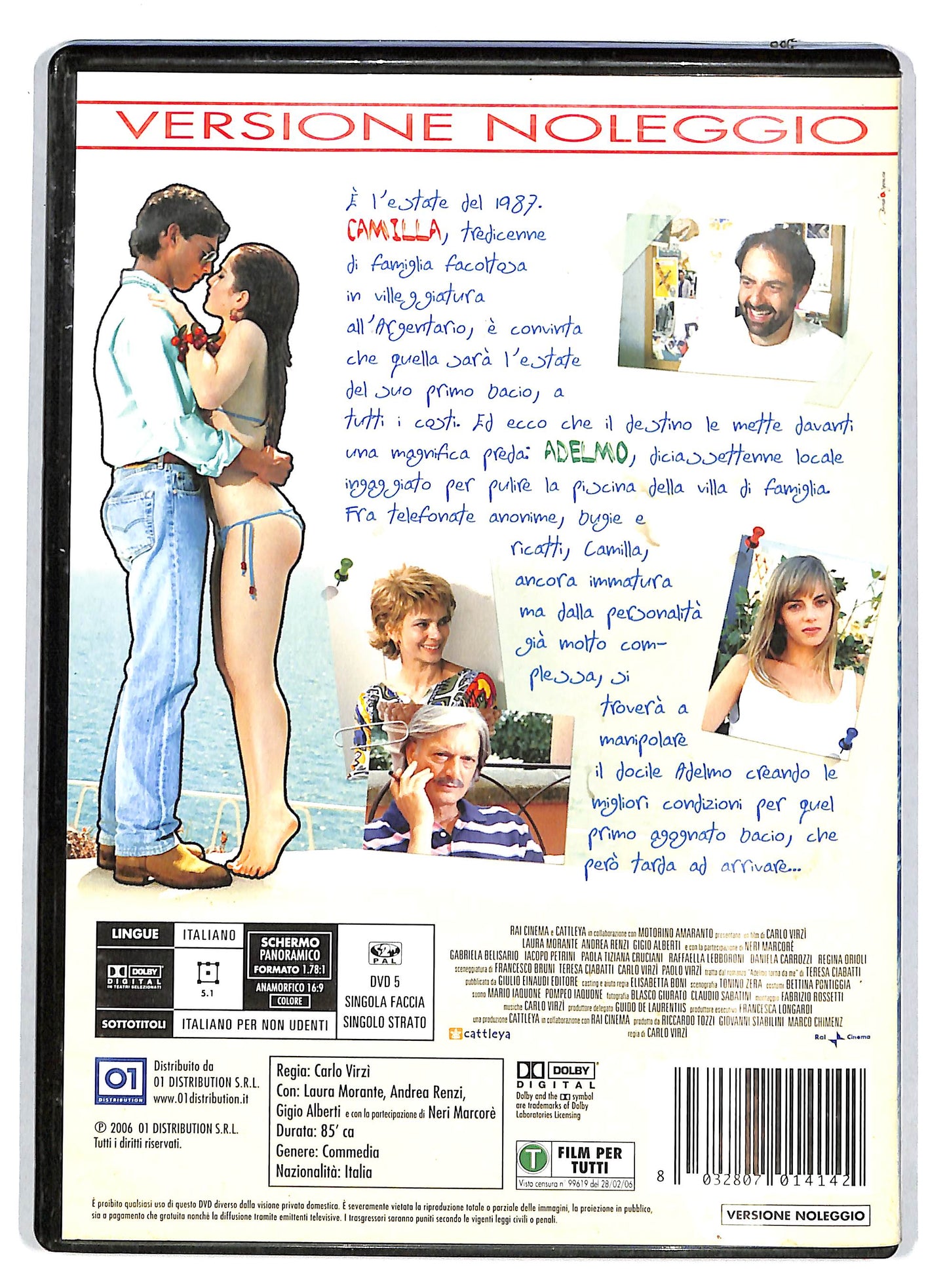 EBOND L'estate del mio primo bacio NOLEGGIO DVD DB760136