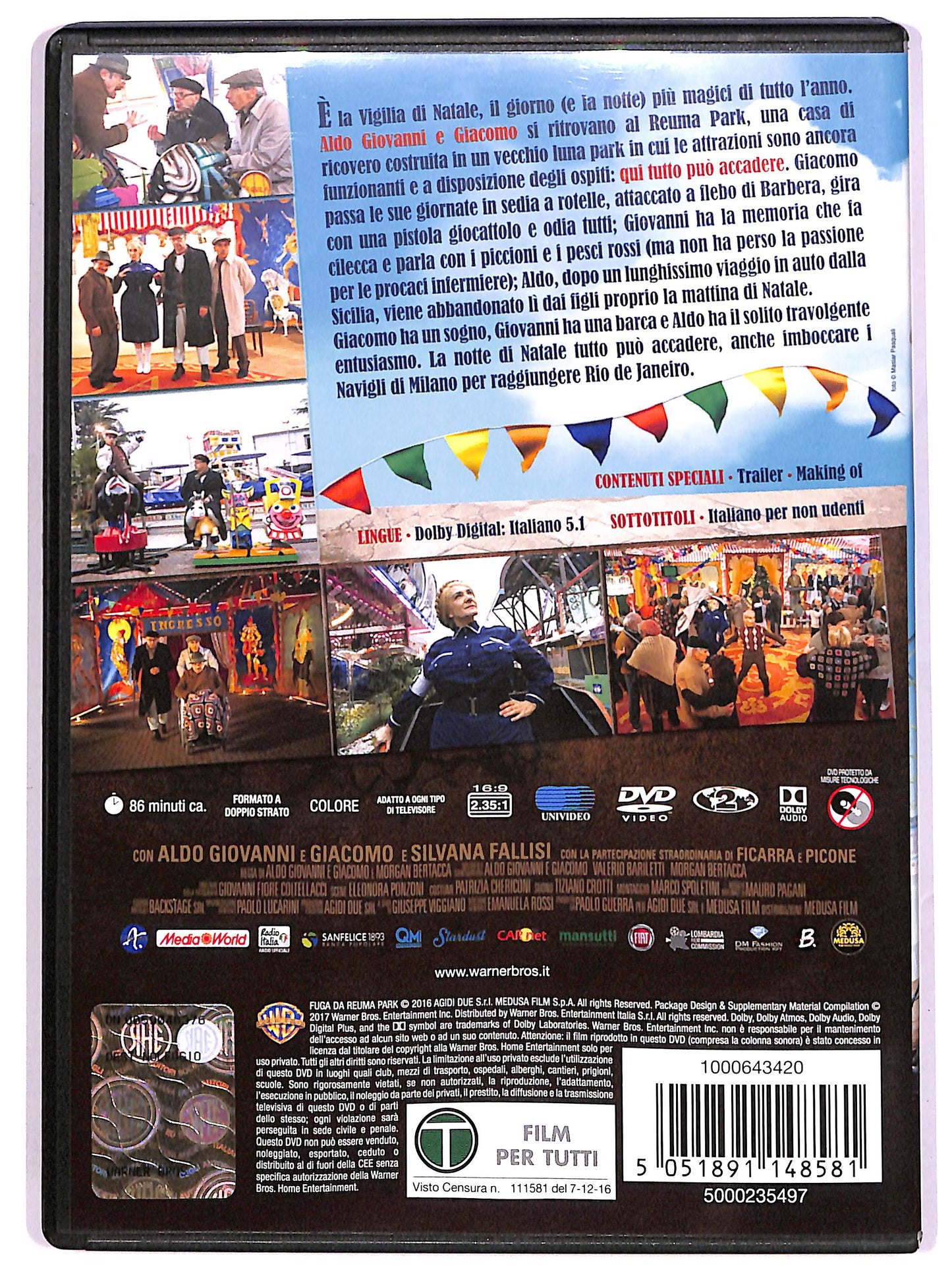 EBOND Fuga da Reuma Park NOLEGGIO DVD DB760339