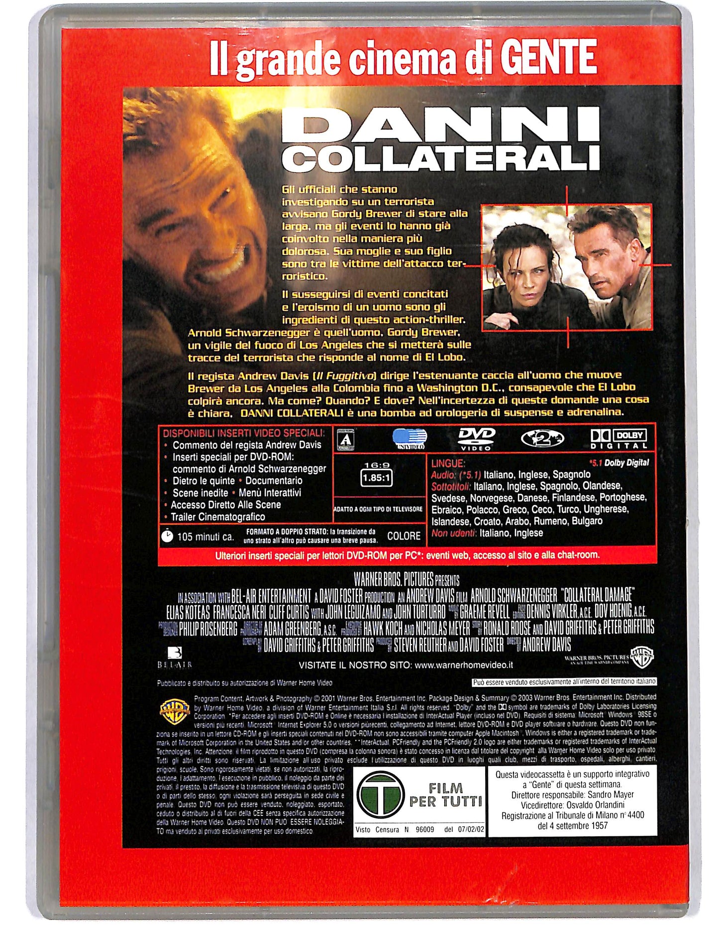 EBOND Danni collaterali EDITORIALE DVD DB760601