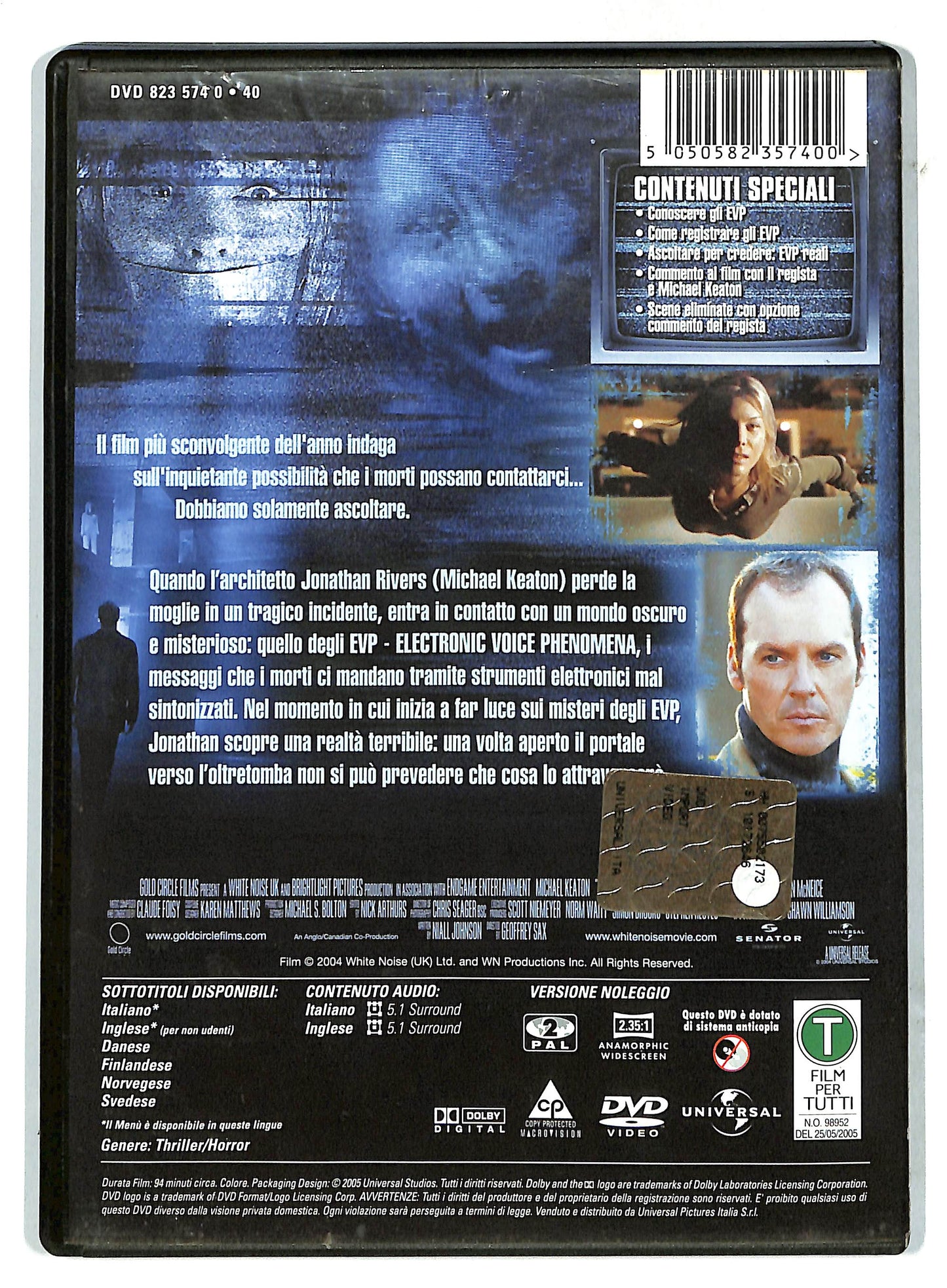 EBOND White noise NOLEGGIO DVD DB760660