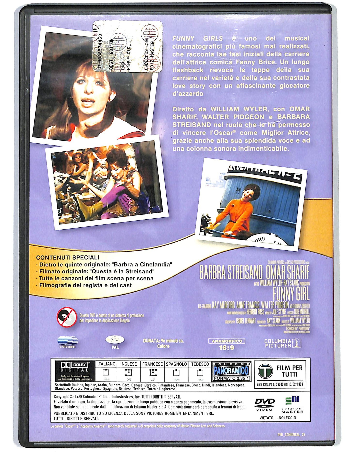 EBOND Funny girl EDITORIALE DVD DB761122