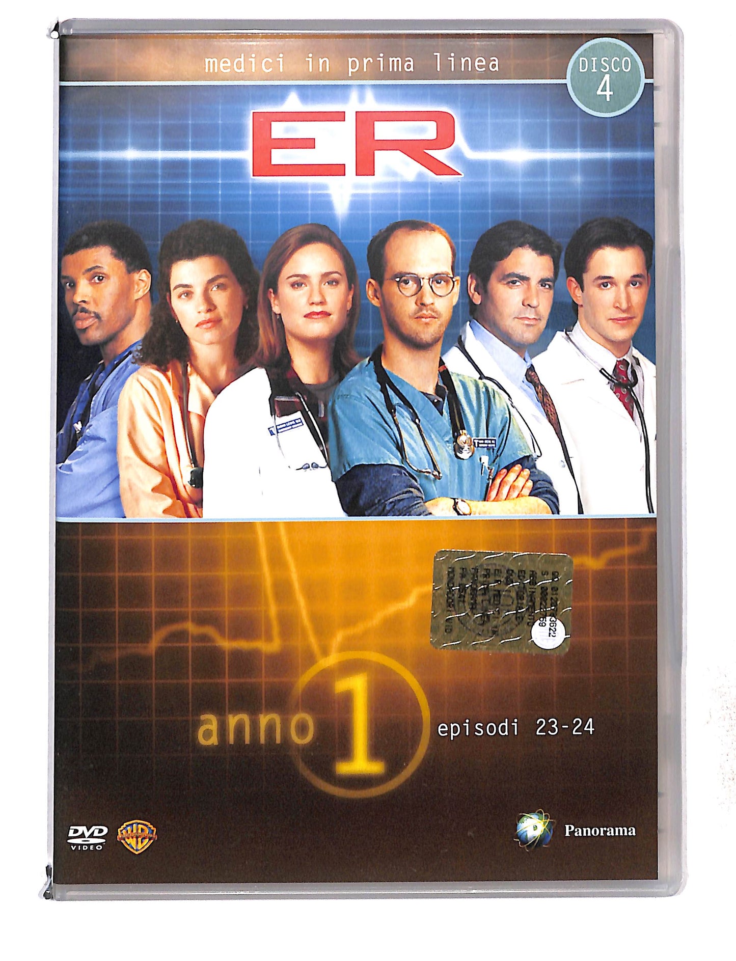 EBOND ER-Medici in prima linea anno 1 disco 4 eps 23-24 EDITORIALE DVD DB761439