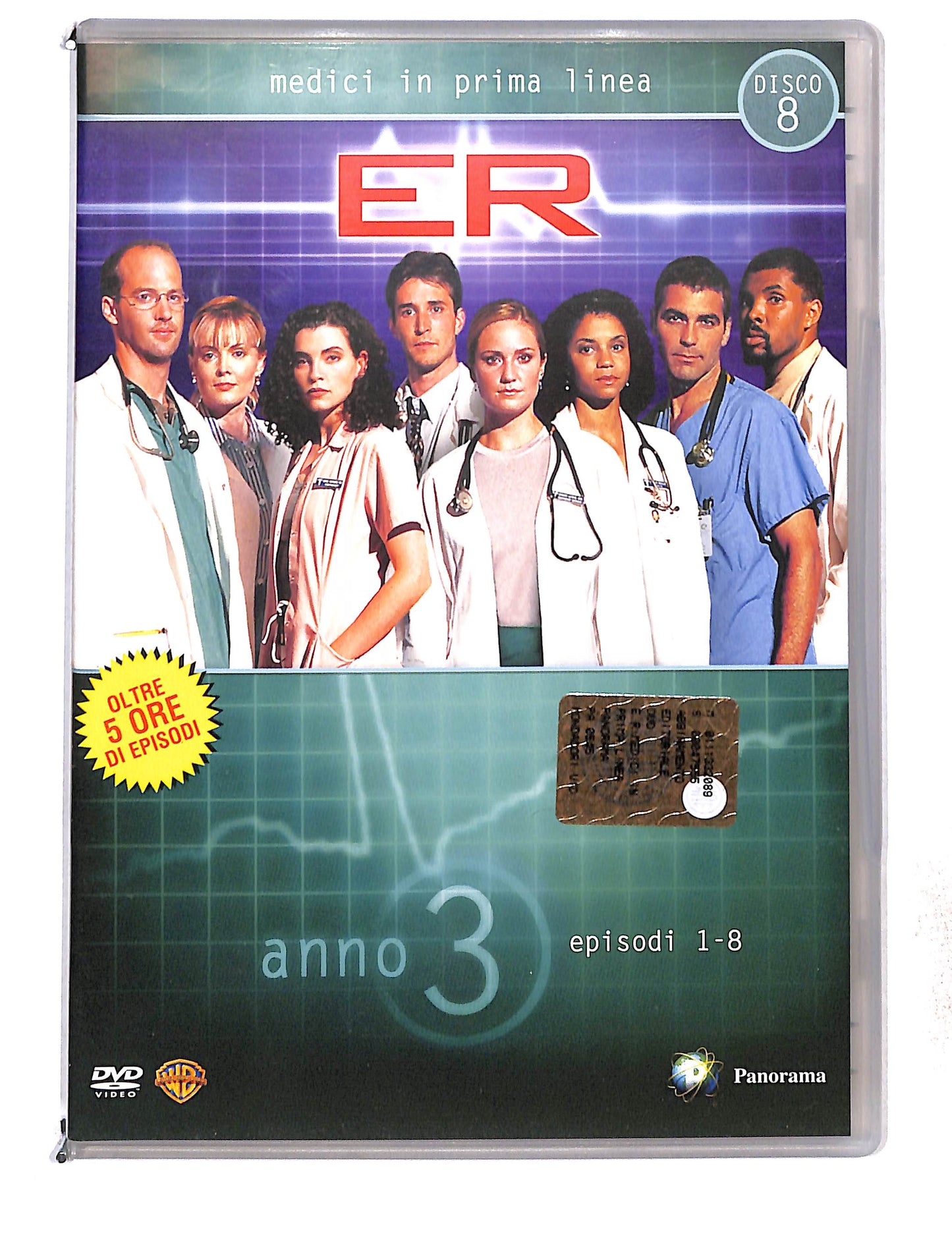 EBOND ER Medici In Prima Linea anno 3 disco 8 episodi 1-8 DVD DB761445