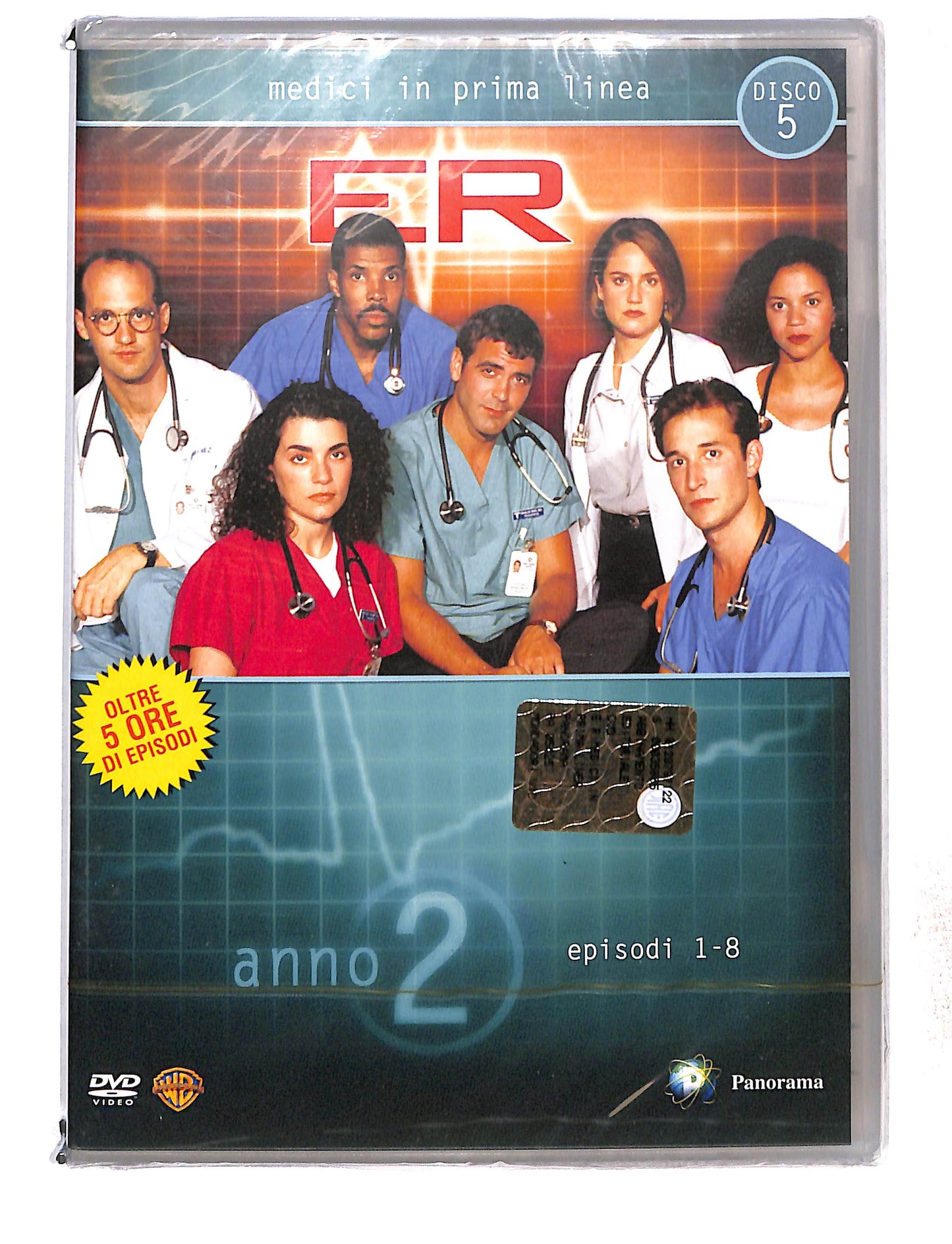 EBOND ER Medici In Prima Linea Anno 2 disco 5 eps 1-8 DVD DB761447