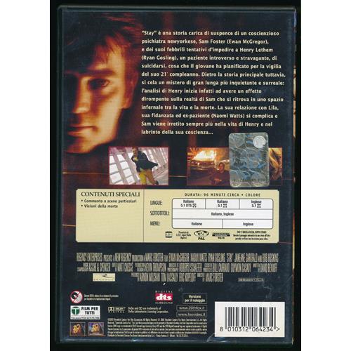 EBOND Stay - Nel Labirinto Della Mente  Ex Noleggio DVD DB763310