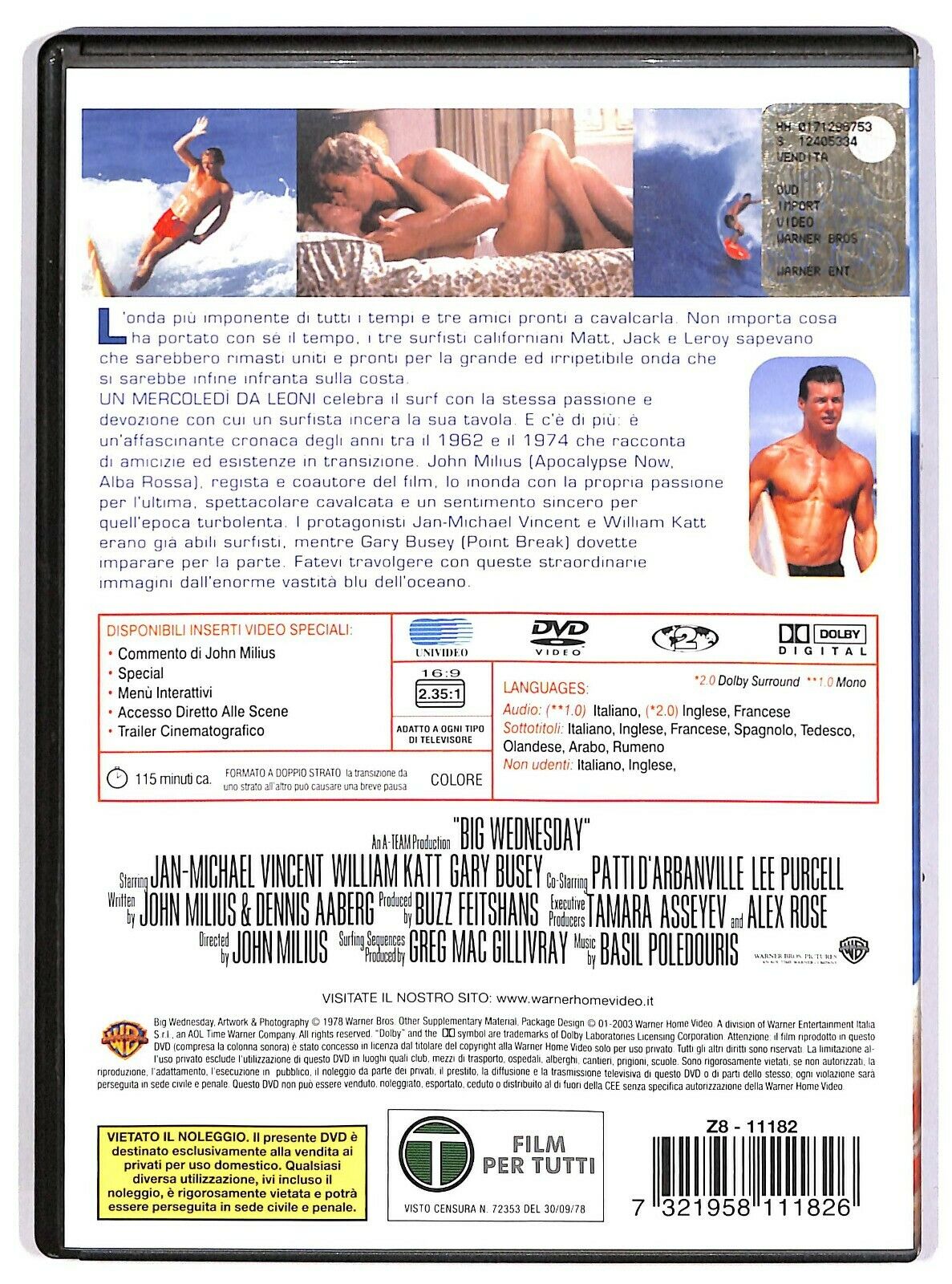 EBOND Un Mercoledi Da Leoni DVD DB763436