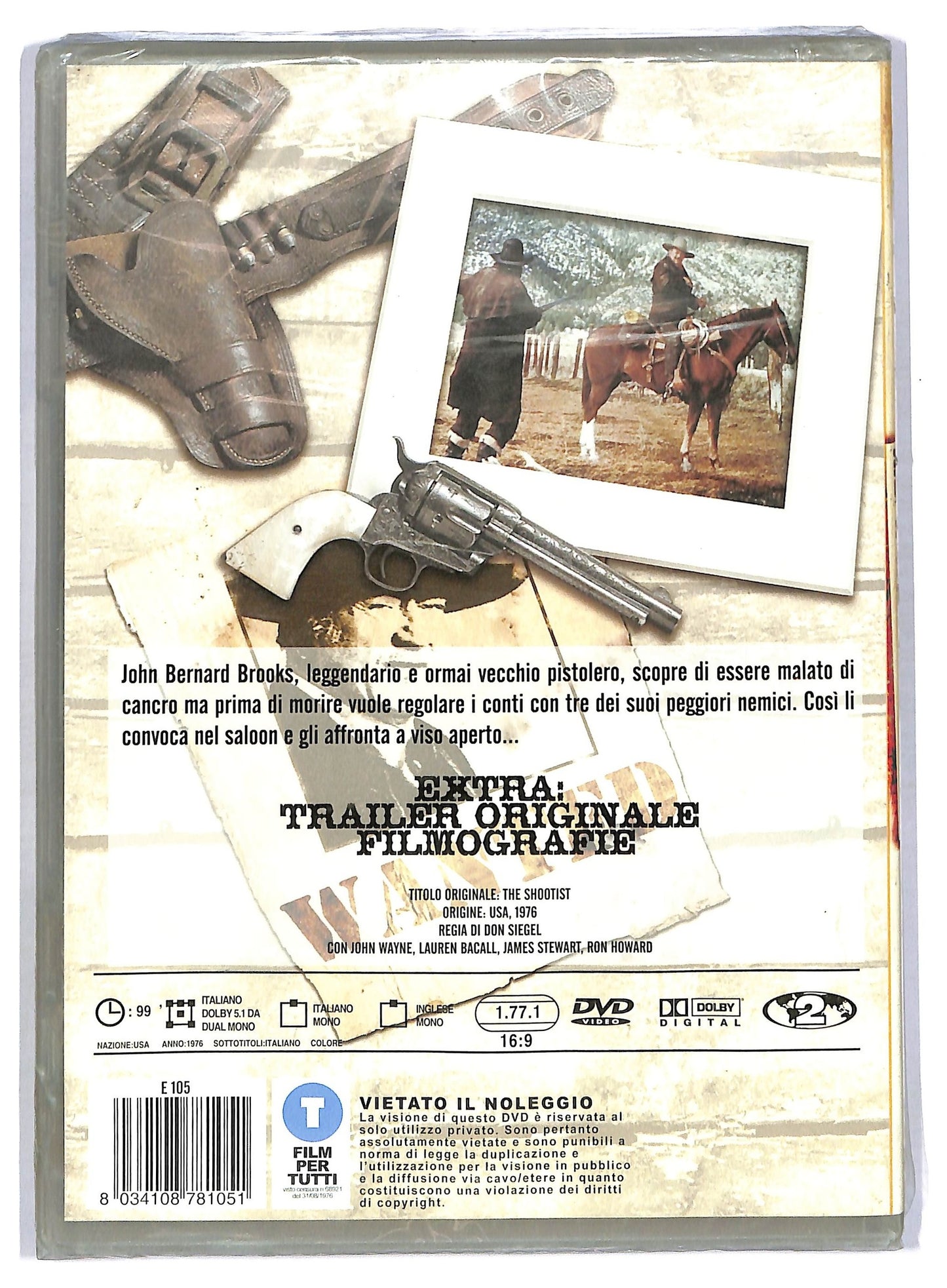 EBOND il pistolero DVD DB763444