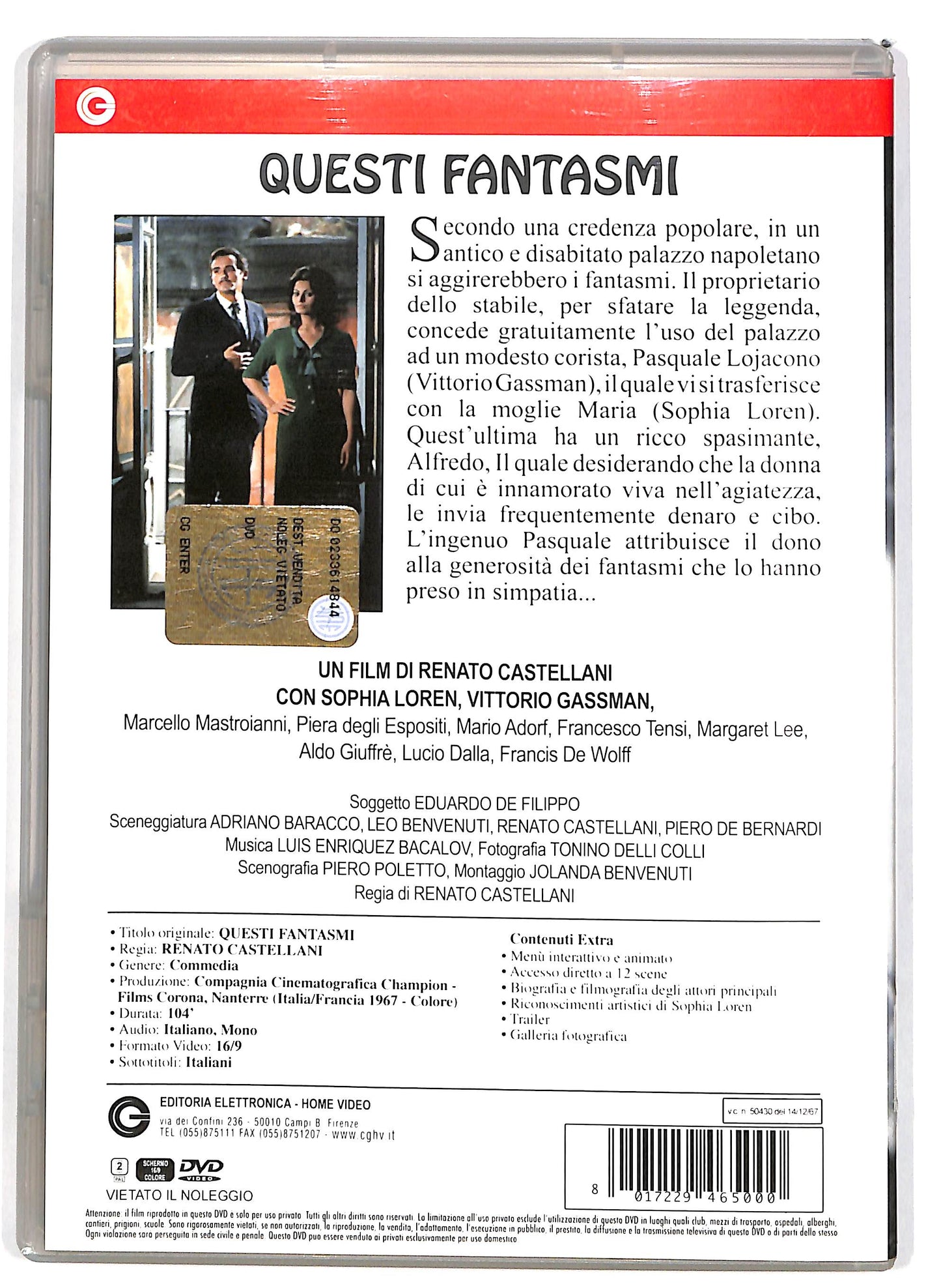 EBOND Questi fantasmi (film 1967) DVD DB763455