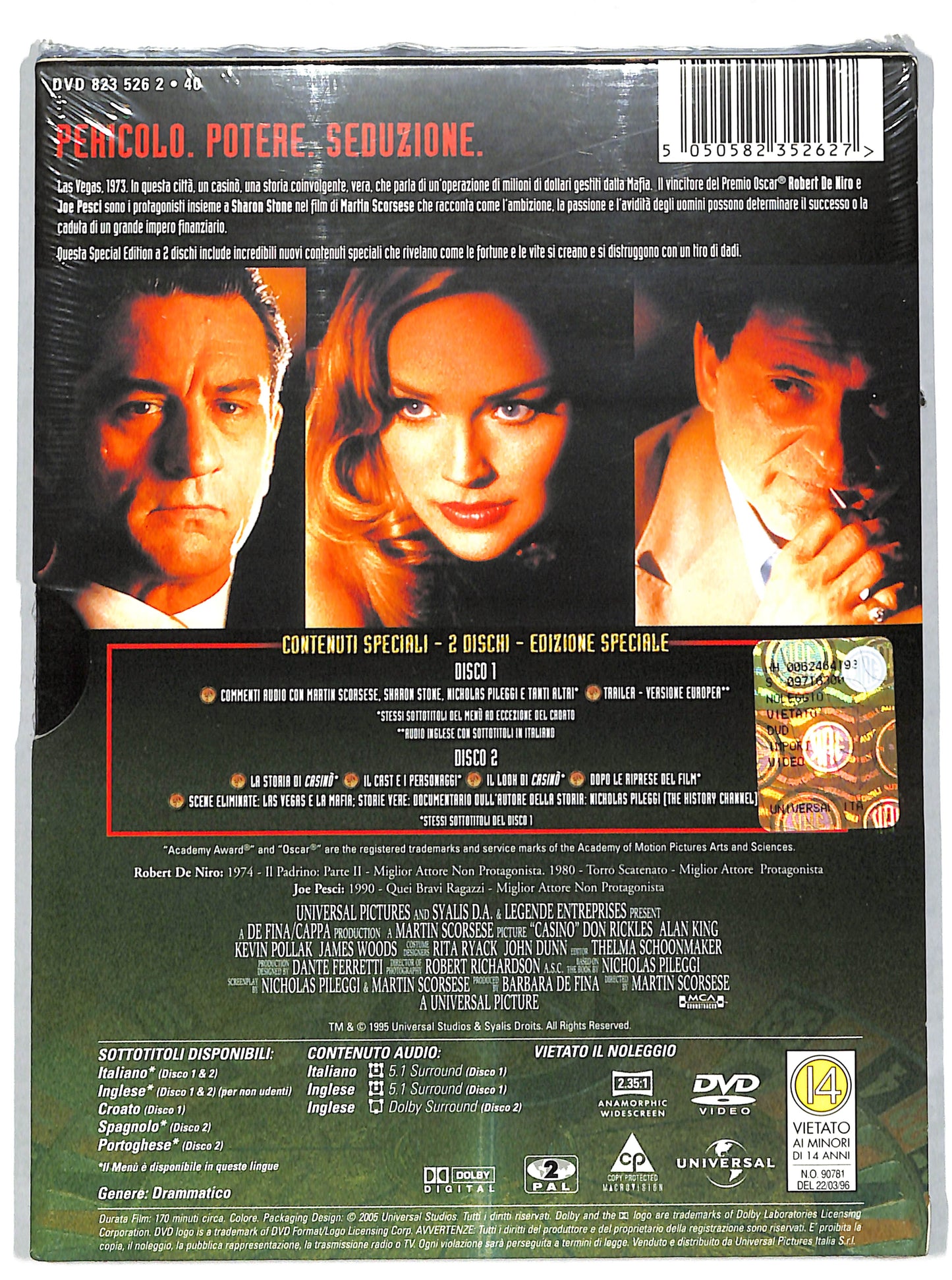 EBOND Casino (2 dischi) EDIZIONE SPECIALE DIGIPACK DVD DB763620
