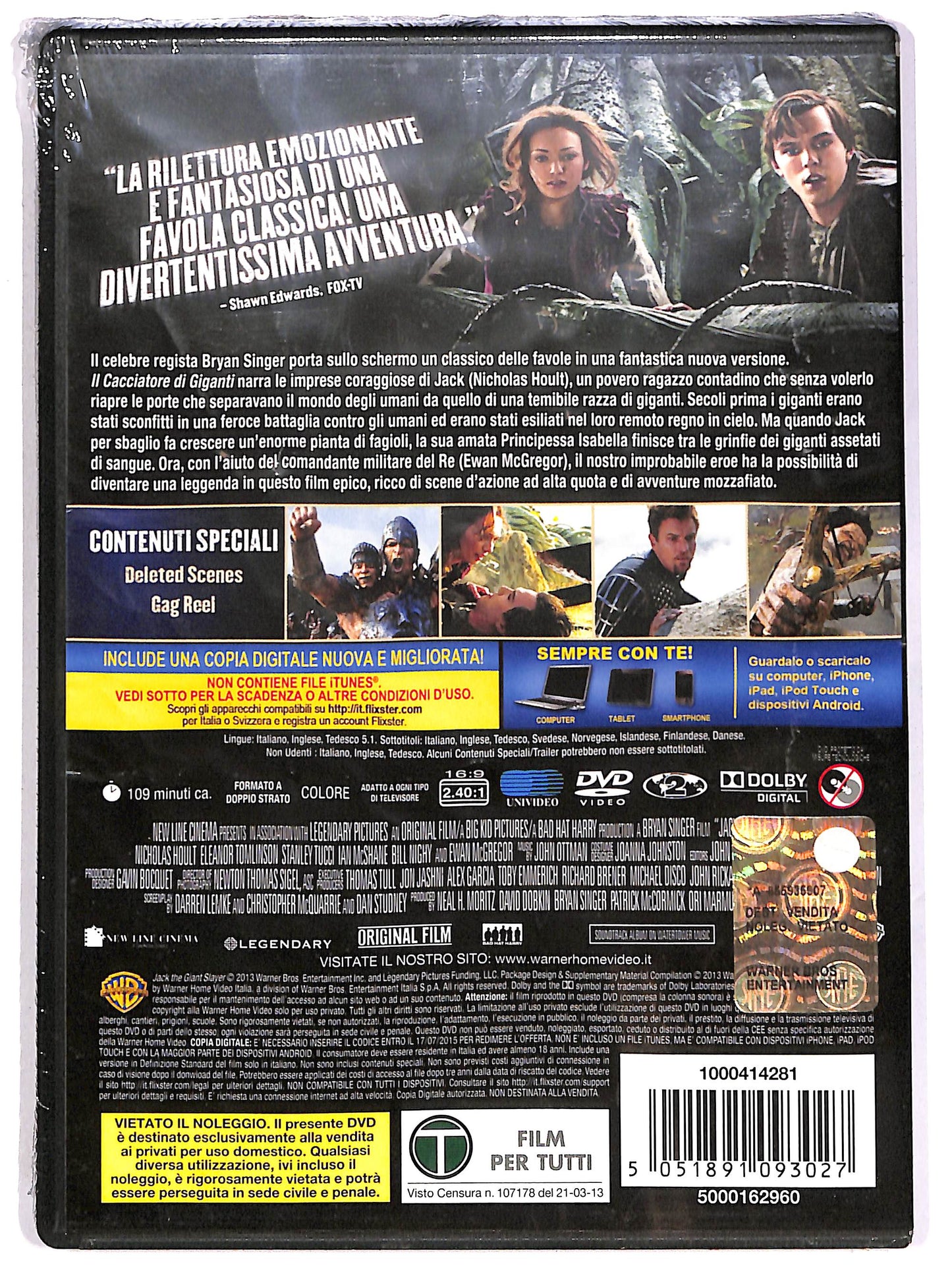 EBOND Il cacciatore di giganti DVD DB763636