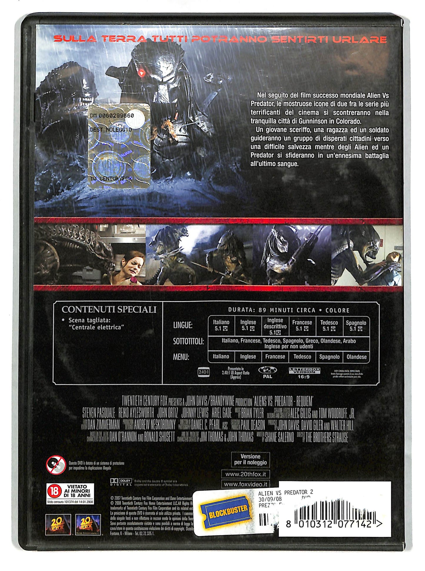 EBOND Aliens vs Predator 2 Noleggio DVD DB763646