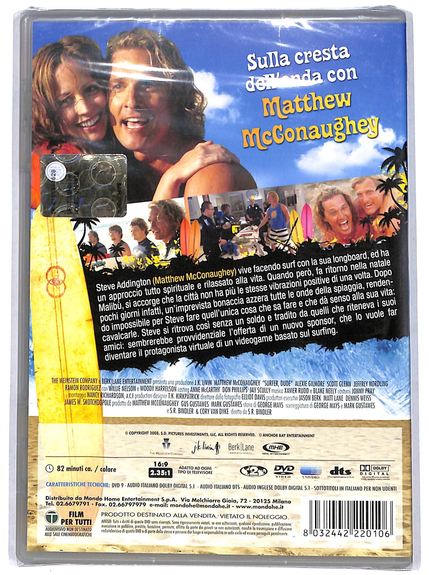EBOND Surfer, Dude NOLEGGIO DVD DB763836