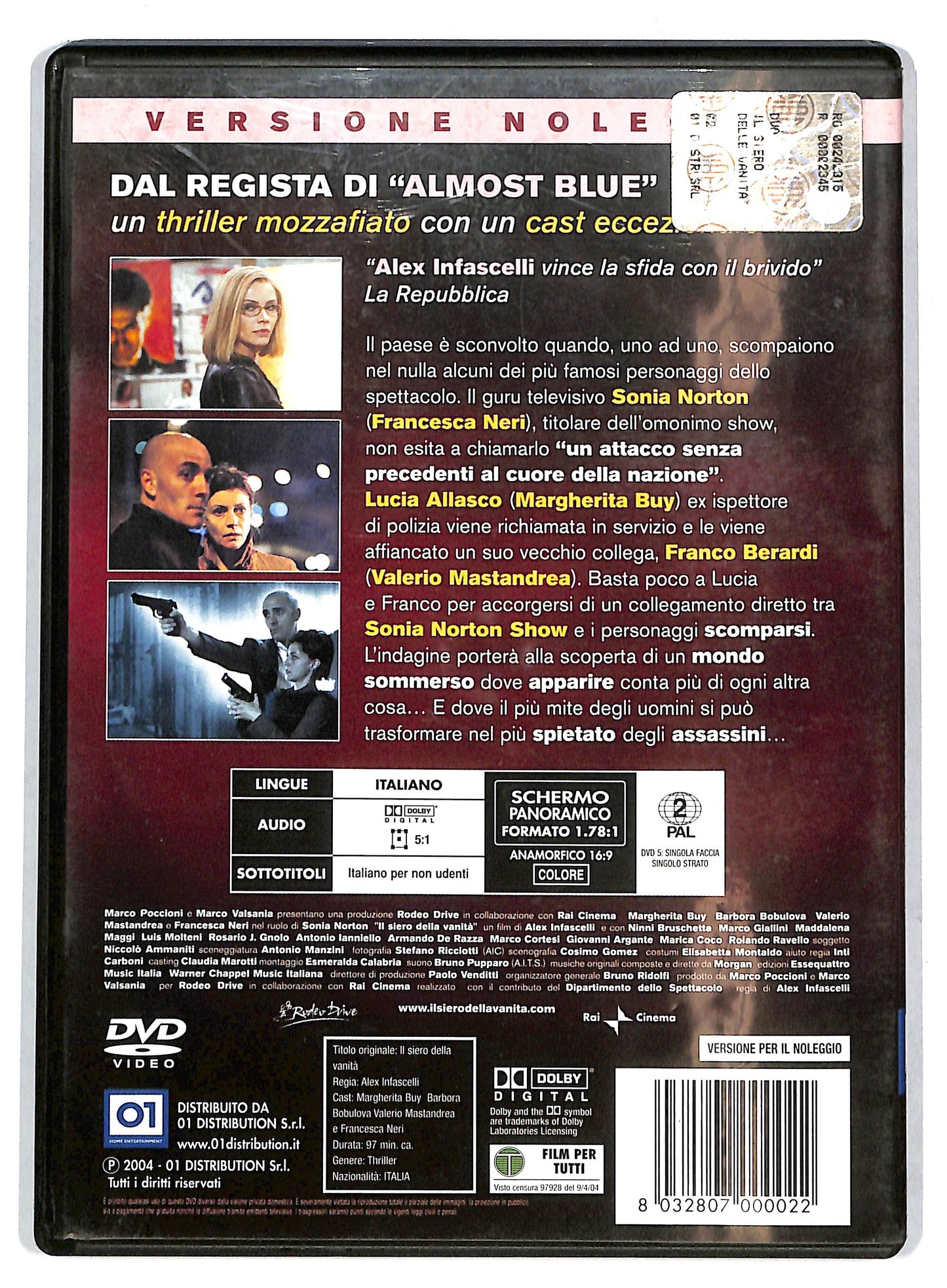 EBOND Il siero della vanita NOLEGGIO DVD DB764321