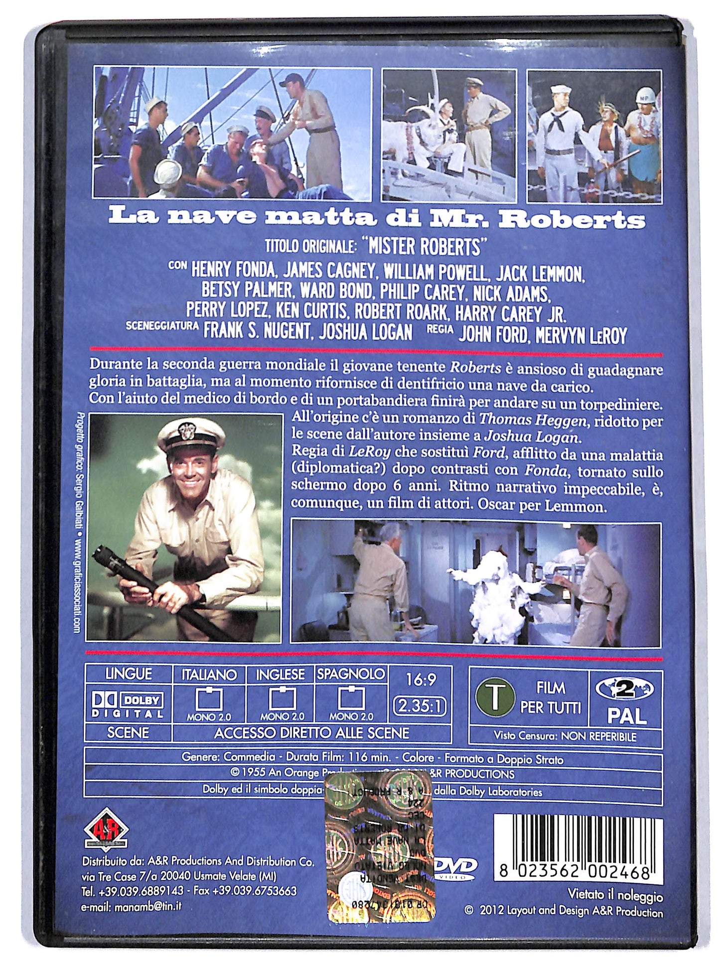 EBOND La nave matta di Mister Roberts DVD DB764429