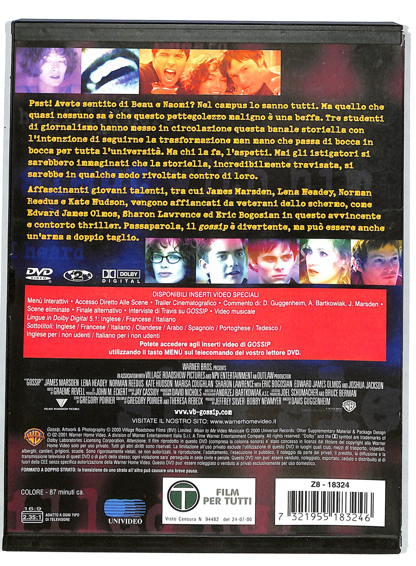 EBOND Gossip SNAPPER DVD DB764618
