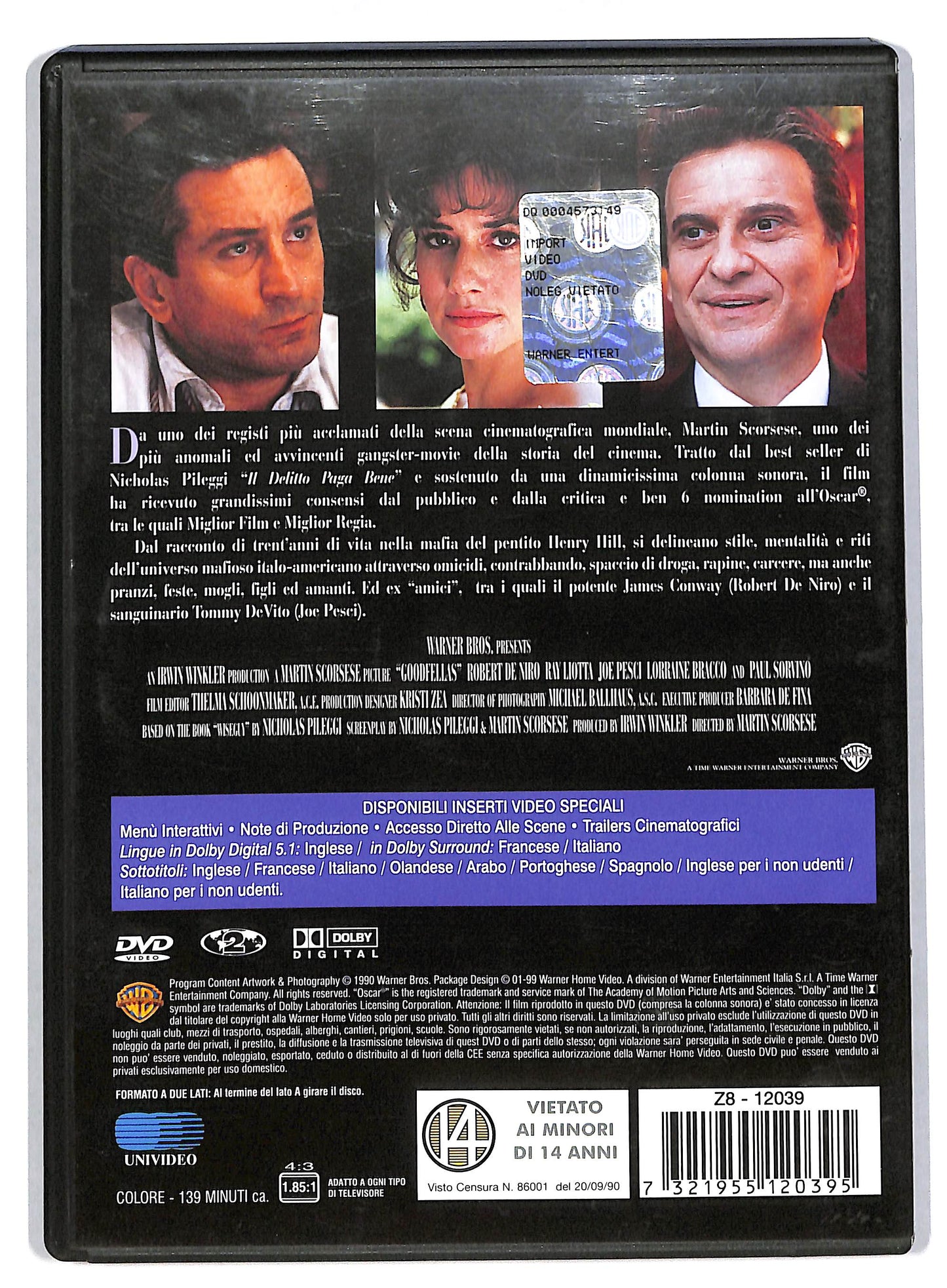 EBOND Quei bravi ragazzi DVD DB764620