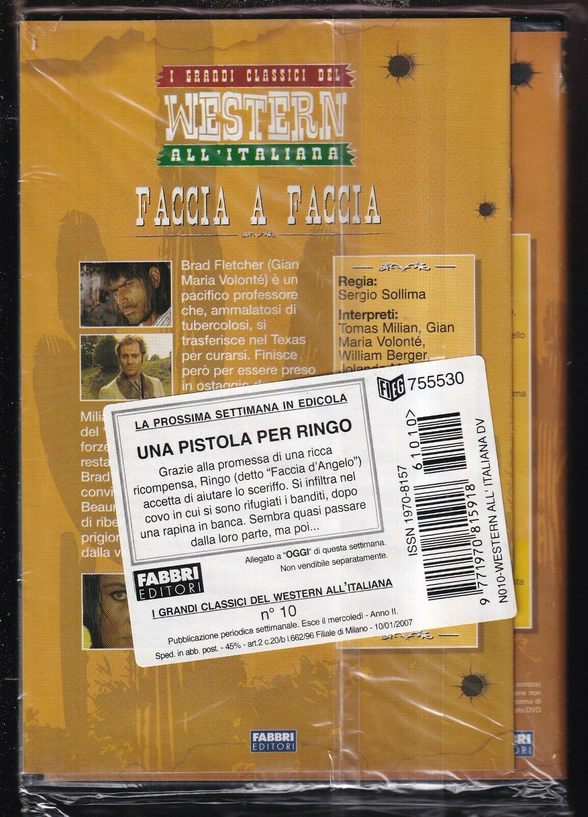 EBOND Faccia a Faccia (1967) - Western All'italiana Editoriale DVD DB765119