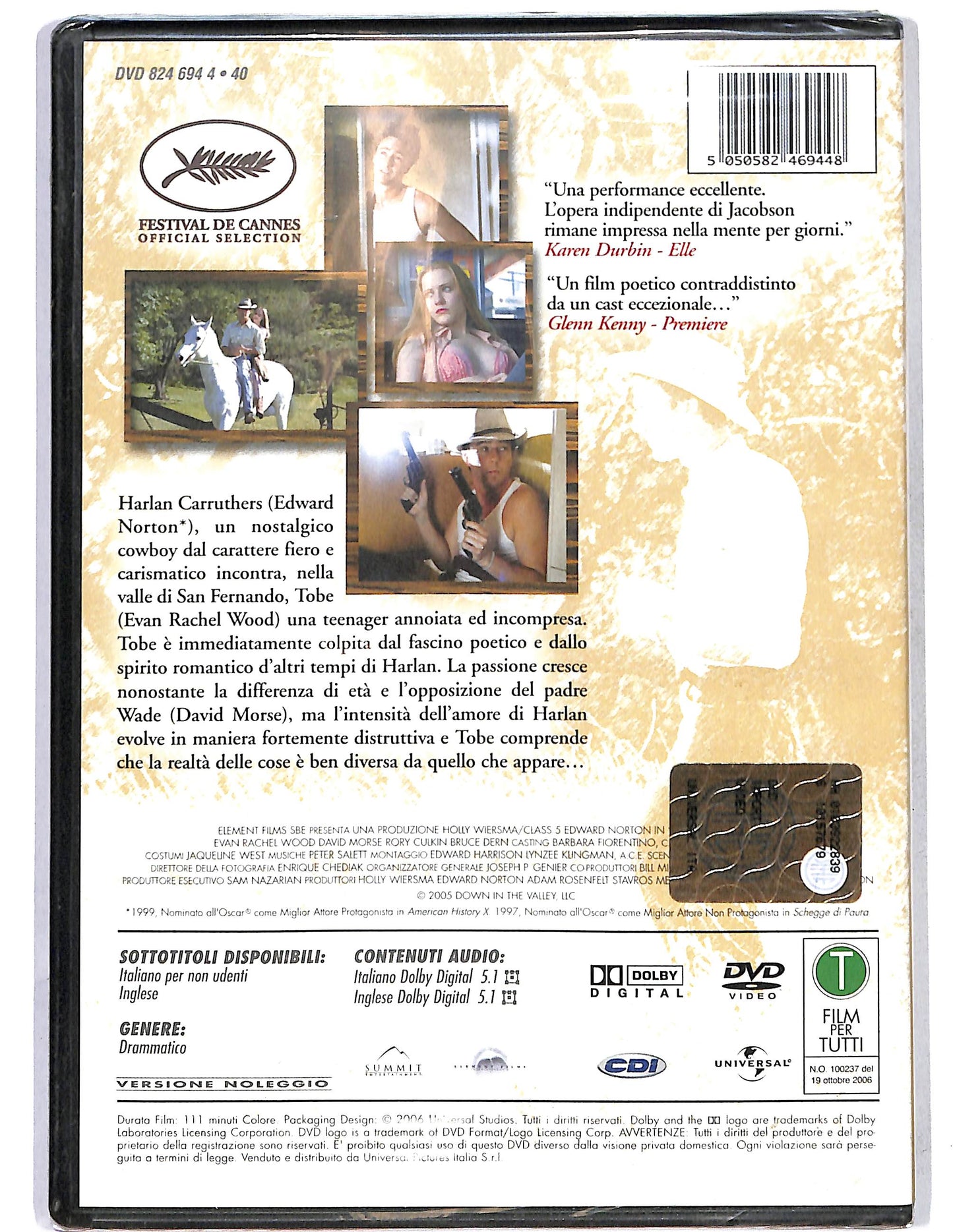 EBOND Down in the valley NOLEGGIO DVD DB765136