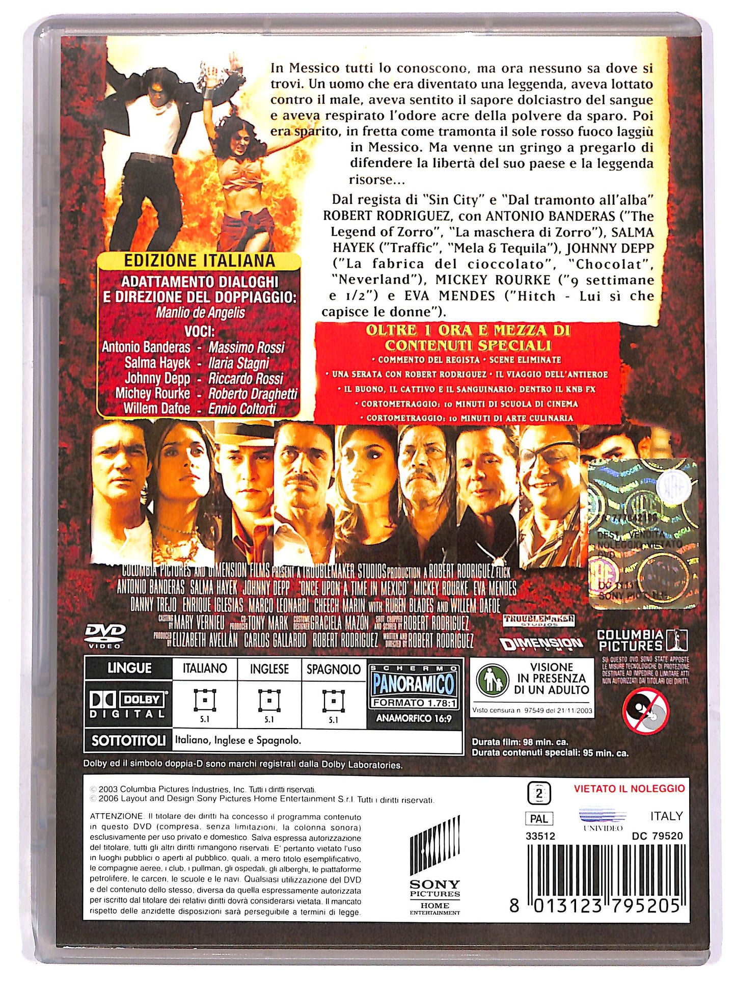 EBOND C'era una volta in Messico DVD DB765165