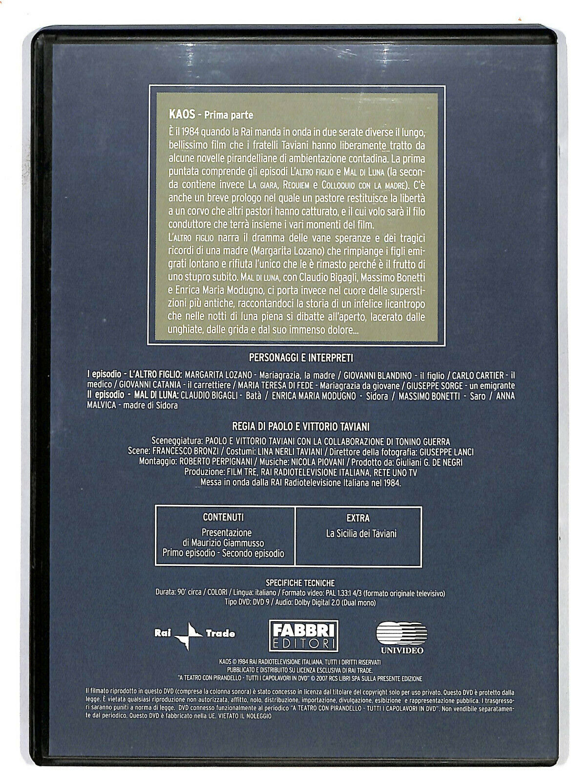 EBOND Ebondkaos Prima e Seconda Parte 2dvd DVD DB765607
