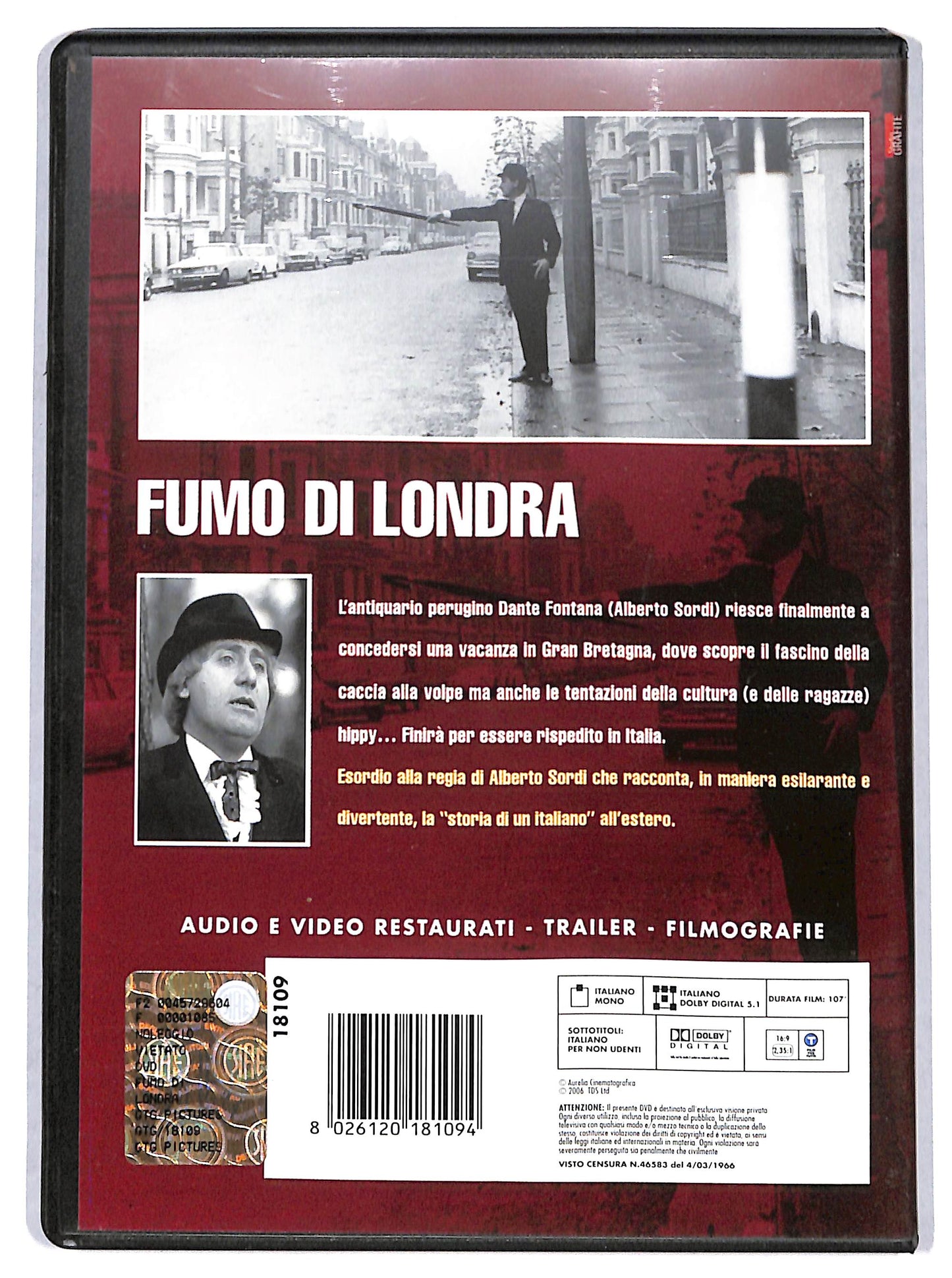EBOND Fumo di Londra DVD DB765641