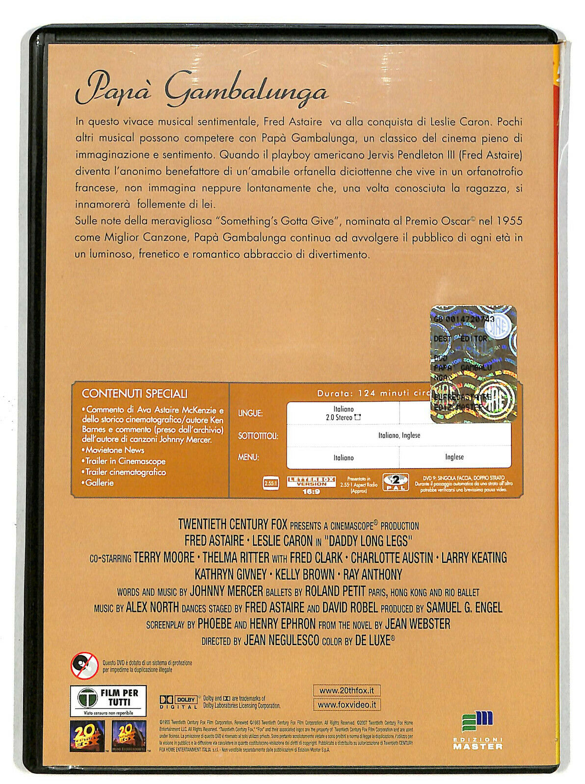 EBOND Papa Gambalunga (film 1955) DVD DB765651