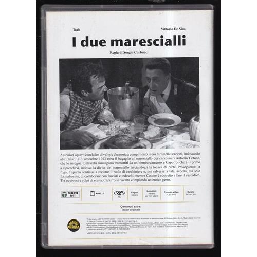 EBOND I Due Marescialli Il Grande Cinema Di Toto Vol.26 Editoriale DVD DB765659