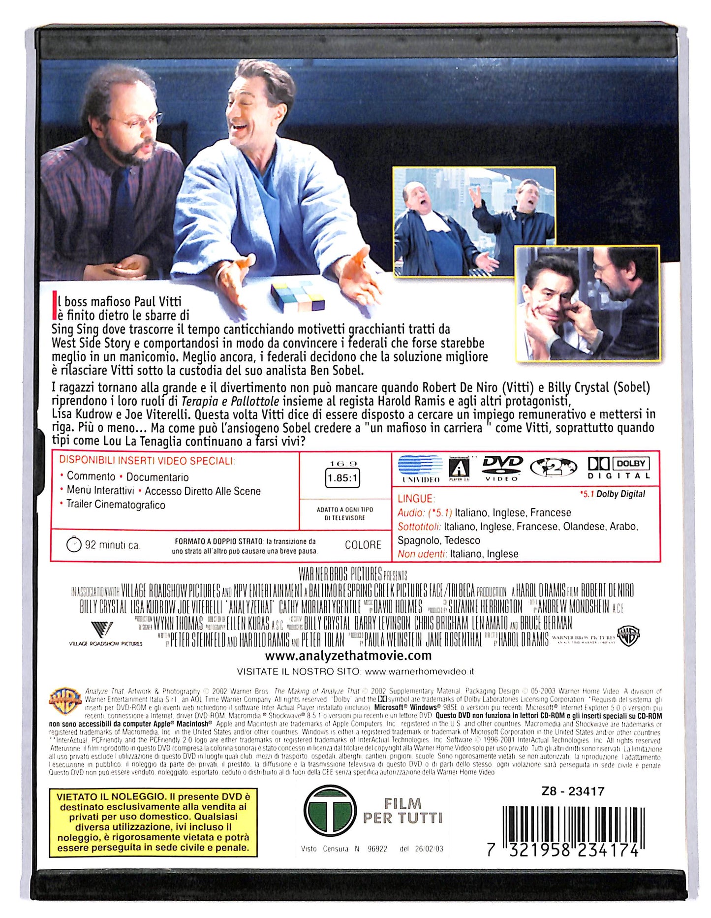 EBOND Un boss sotto stress SNAPPER DVD DB765903