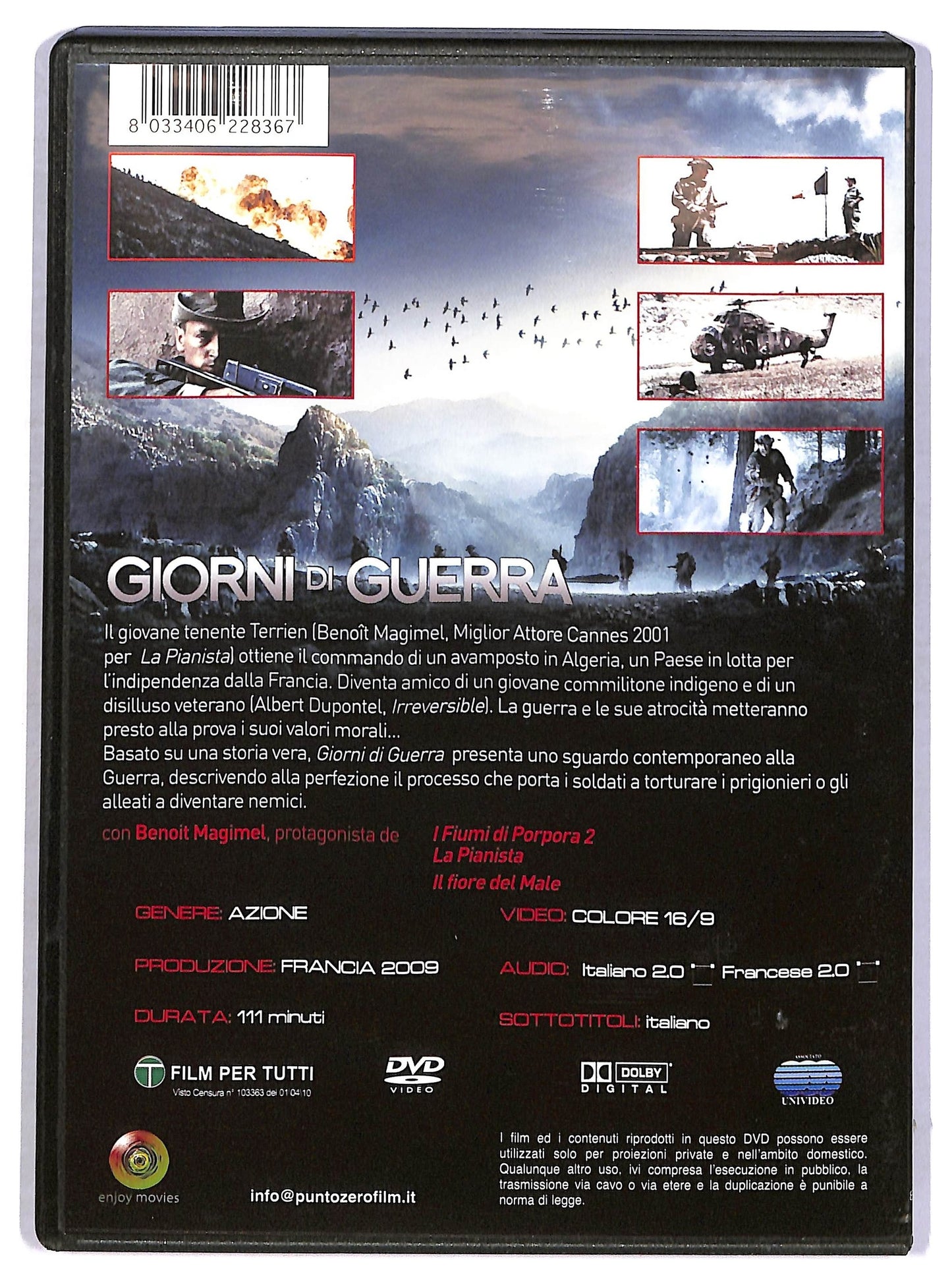 EBOND Giorni di guerra DVD DB765905