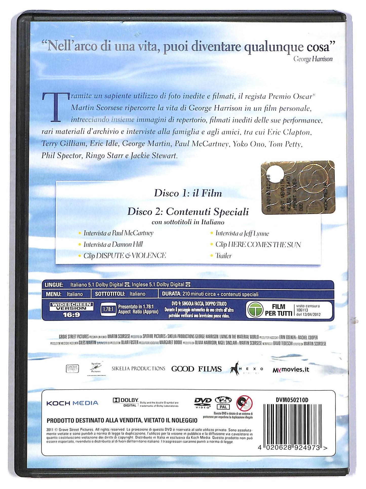 EBOND george harrison living in the material world DVD DB765918