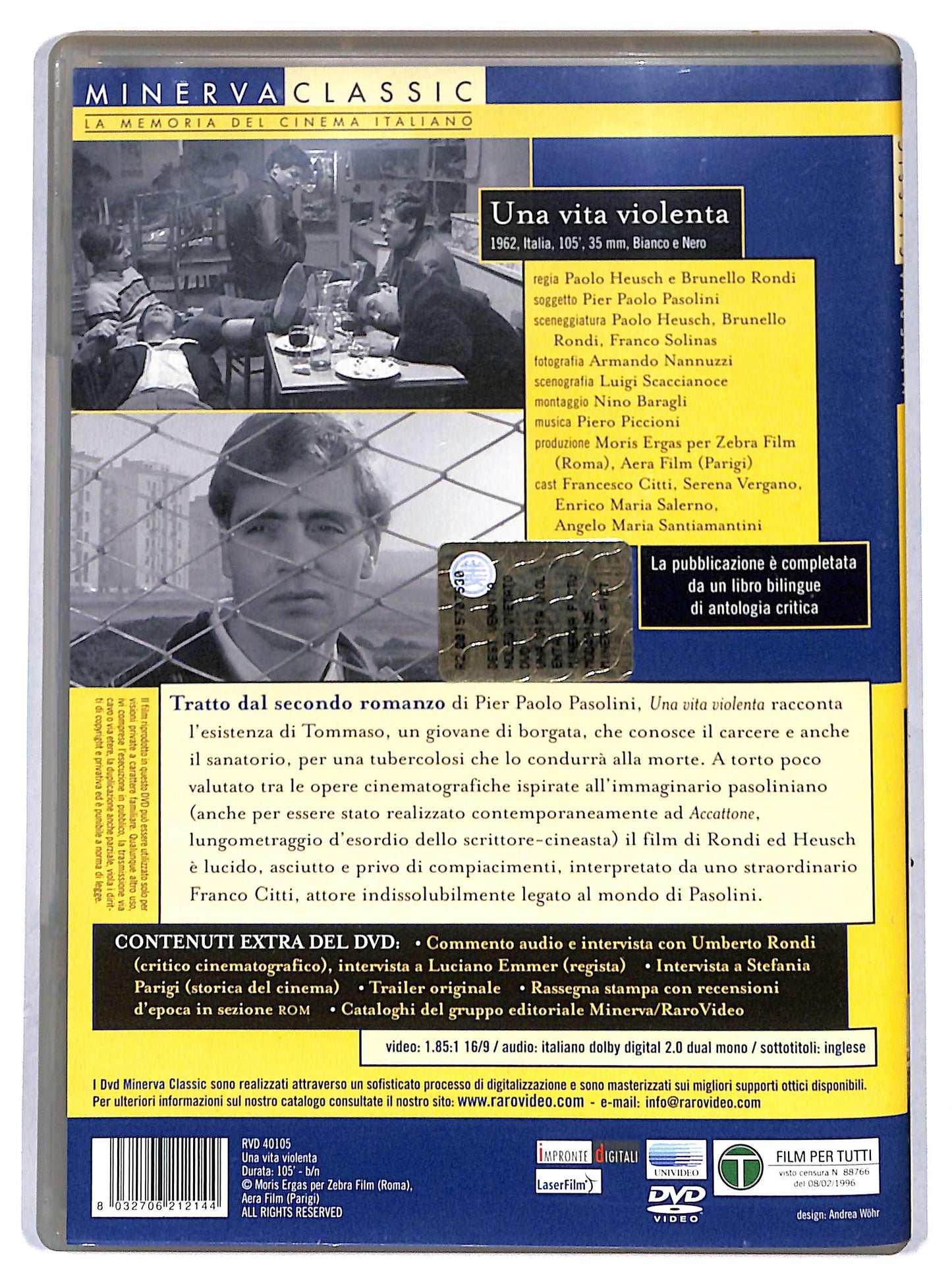 EBOND Una vita violenta DVD DB765951