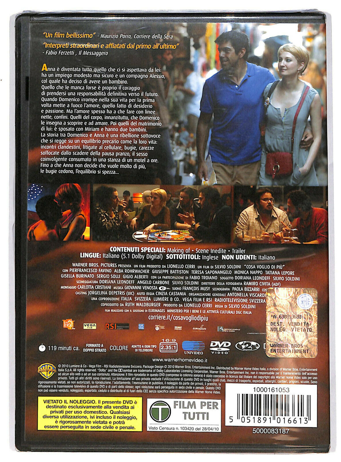 EBOND Cosa Voglio Di Piu NOLEGGIO DVD DB766634