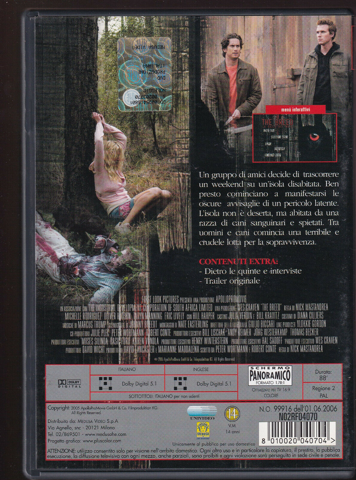 EBOND The Breed Ex Noleggio DVD DB766643