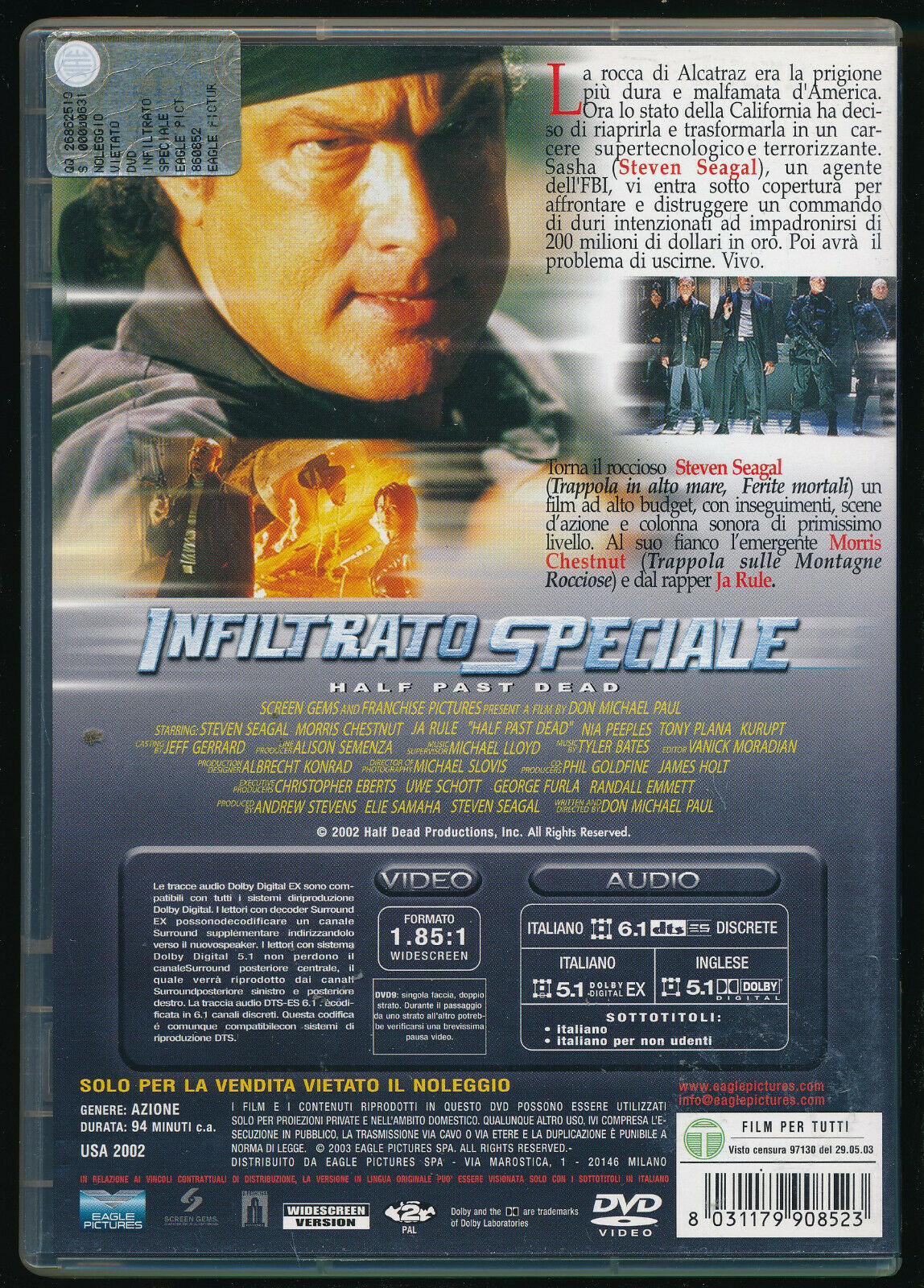 EBOND Infiltrato Speciale DVD DB766819